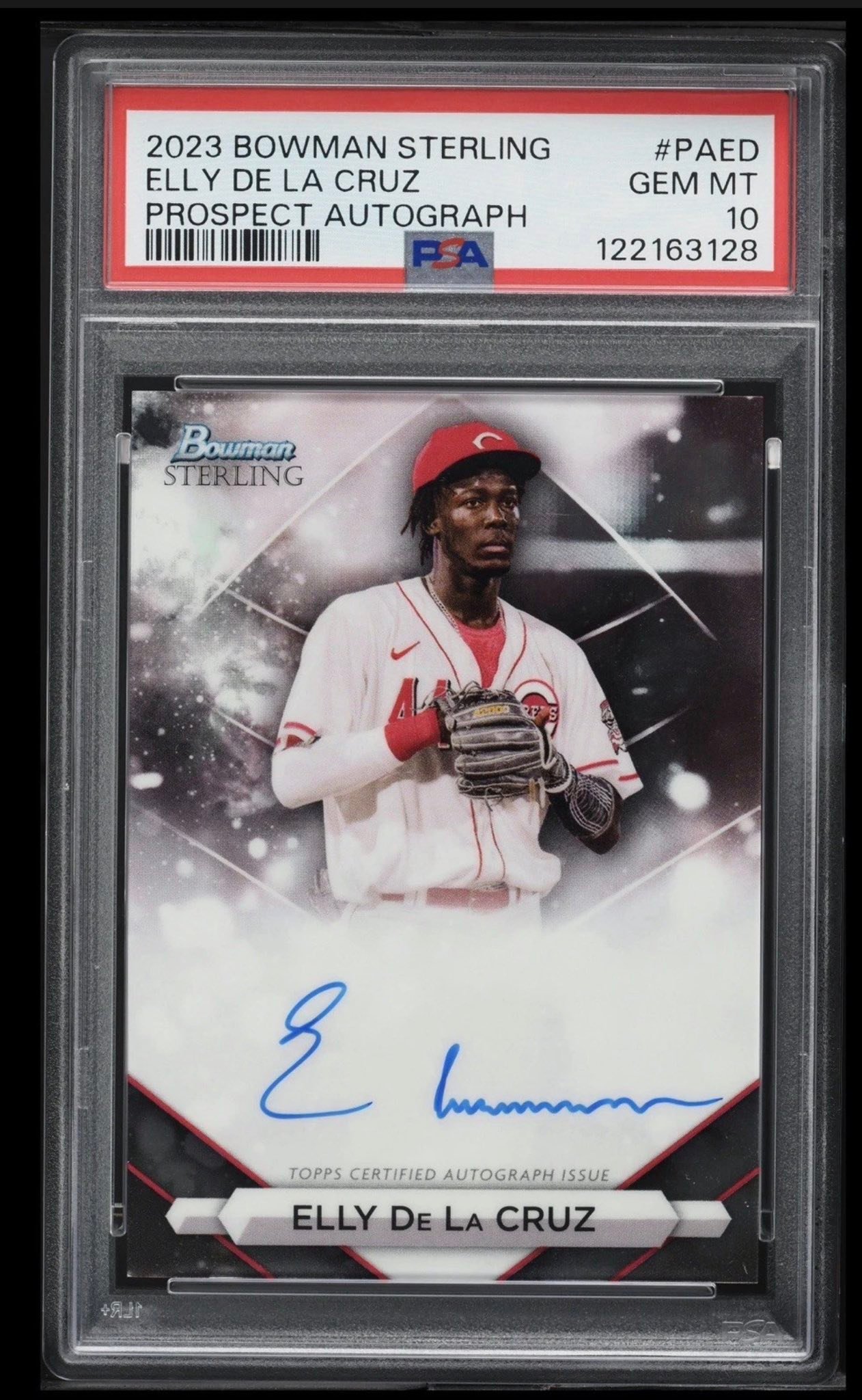 Lost 2023 Bowman Sterling Elly De La Cruz card in California