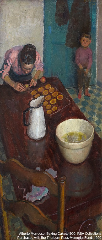 Royal Scottish Academy (RSA) - Baking is perhaps the perfect rainy day ...