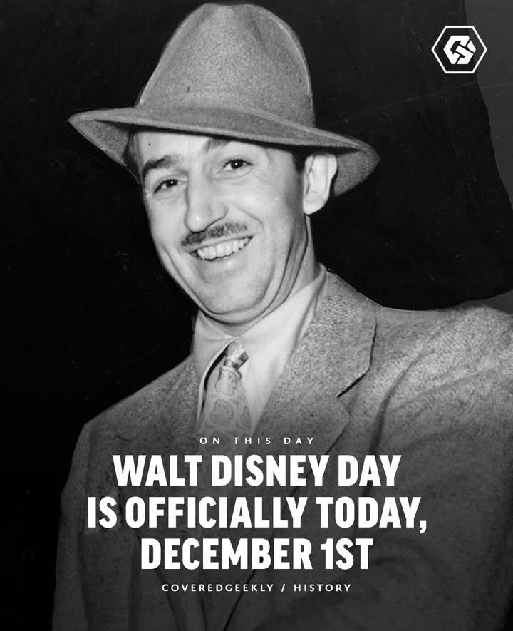 Walt Disney day celebration and legacy