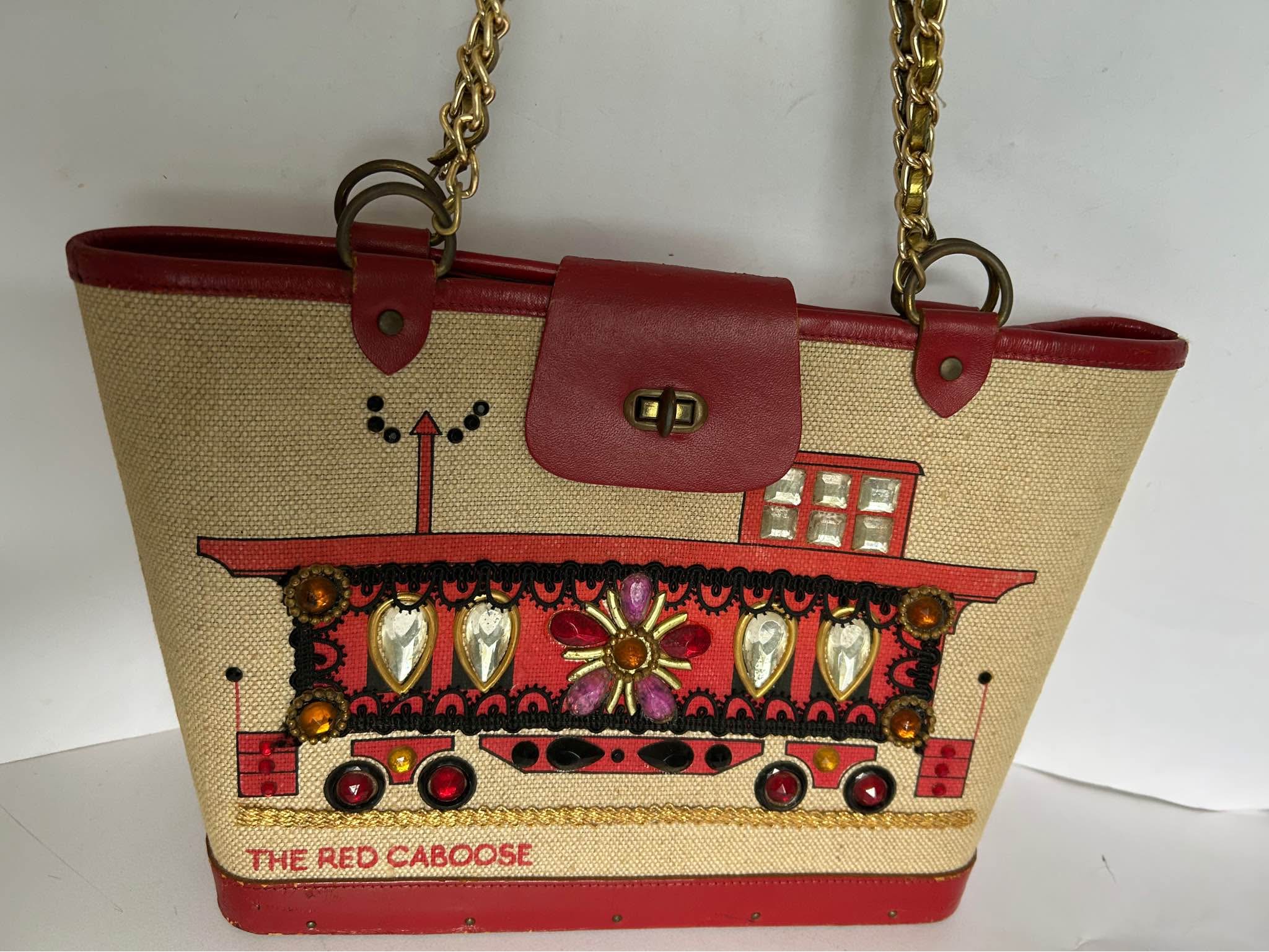 I found and bought this beautiful 1960s Enid Collins handbag at an