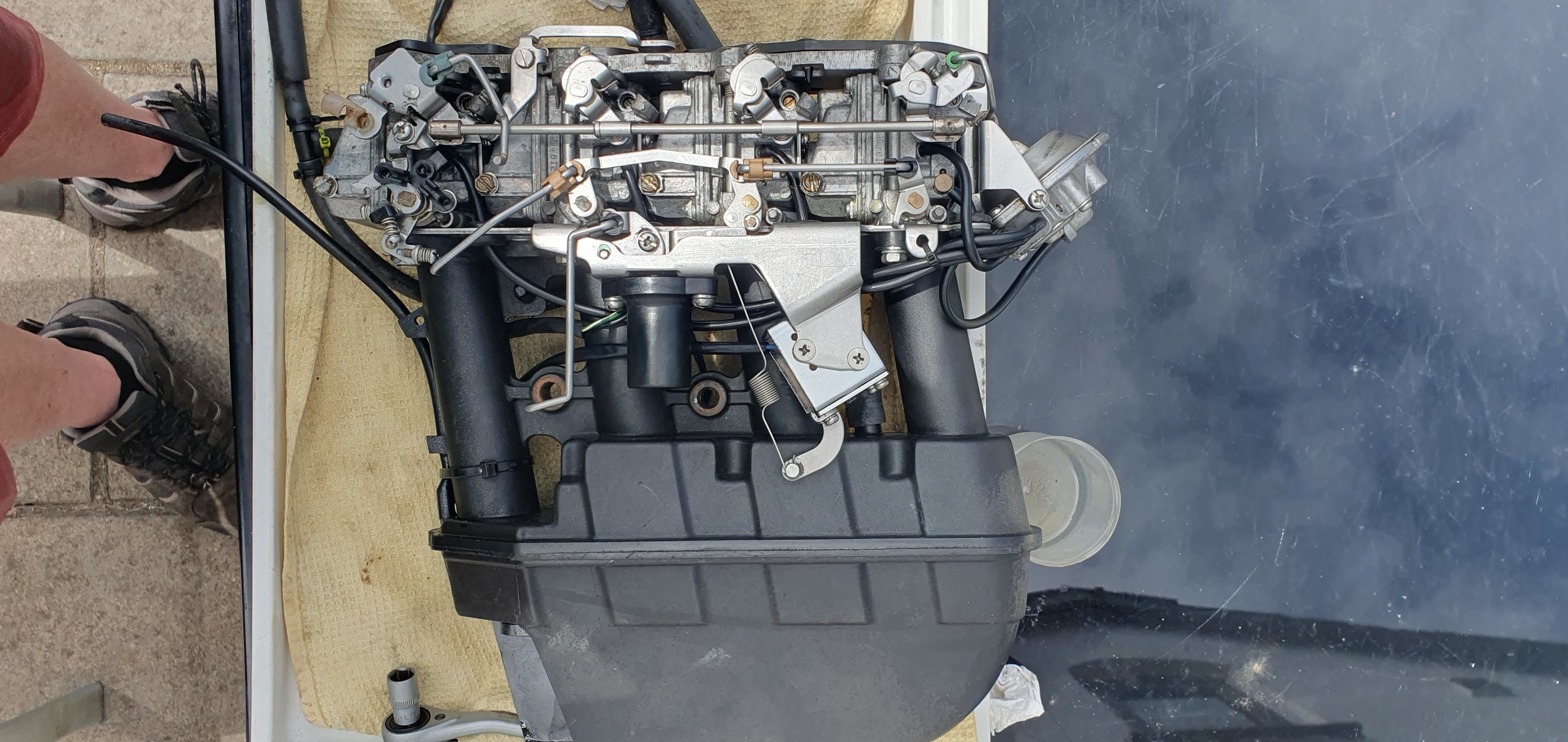 2-Stroke Engine Project: 4-Cylinder Inline Yamaha PWC Based Engine