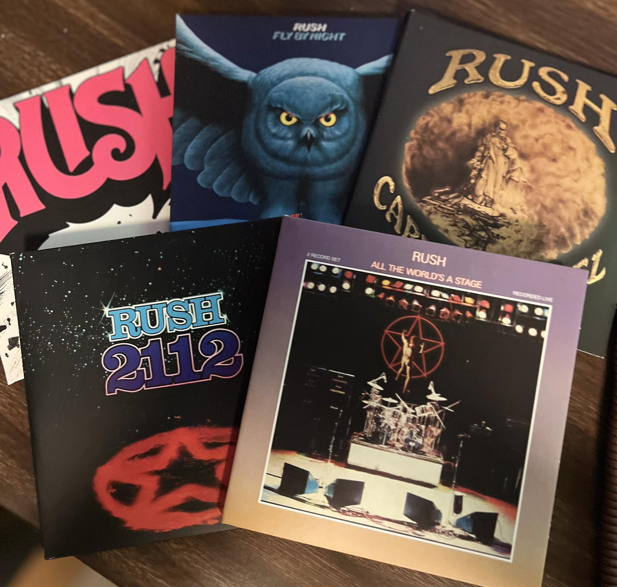Rush fan shares collection of Sector CD box sets
