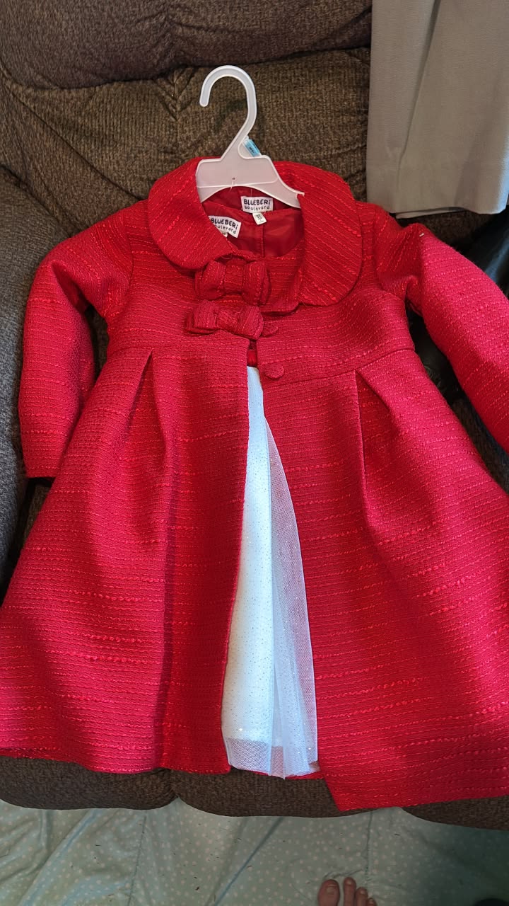 5t christmas dress Toddler Baby Girl Plaid Tulle Tutu Outfit 1-5T Girls Dresses Clothes (Red Sleeveless, 12-18 Months): Clothing, Shoes & Jewelry Girls Christmas Long Sleeve Holiday