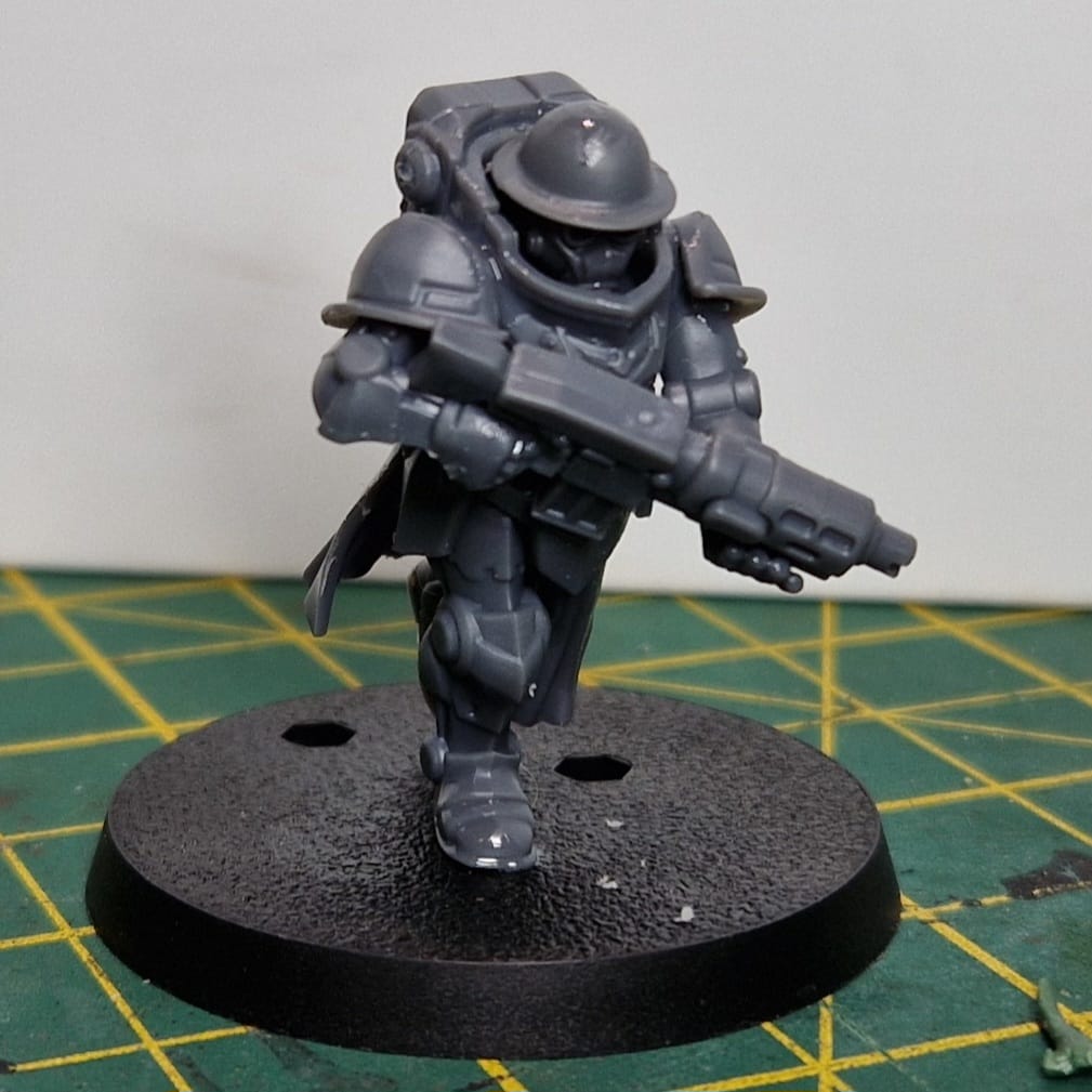 Trench Crusade | Heavy Mechanised Infantry in Machine Armour