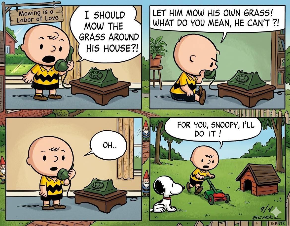 On this day in 1967, Snoopy first performs his “Cheshire Beagle