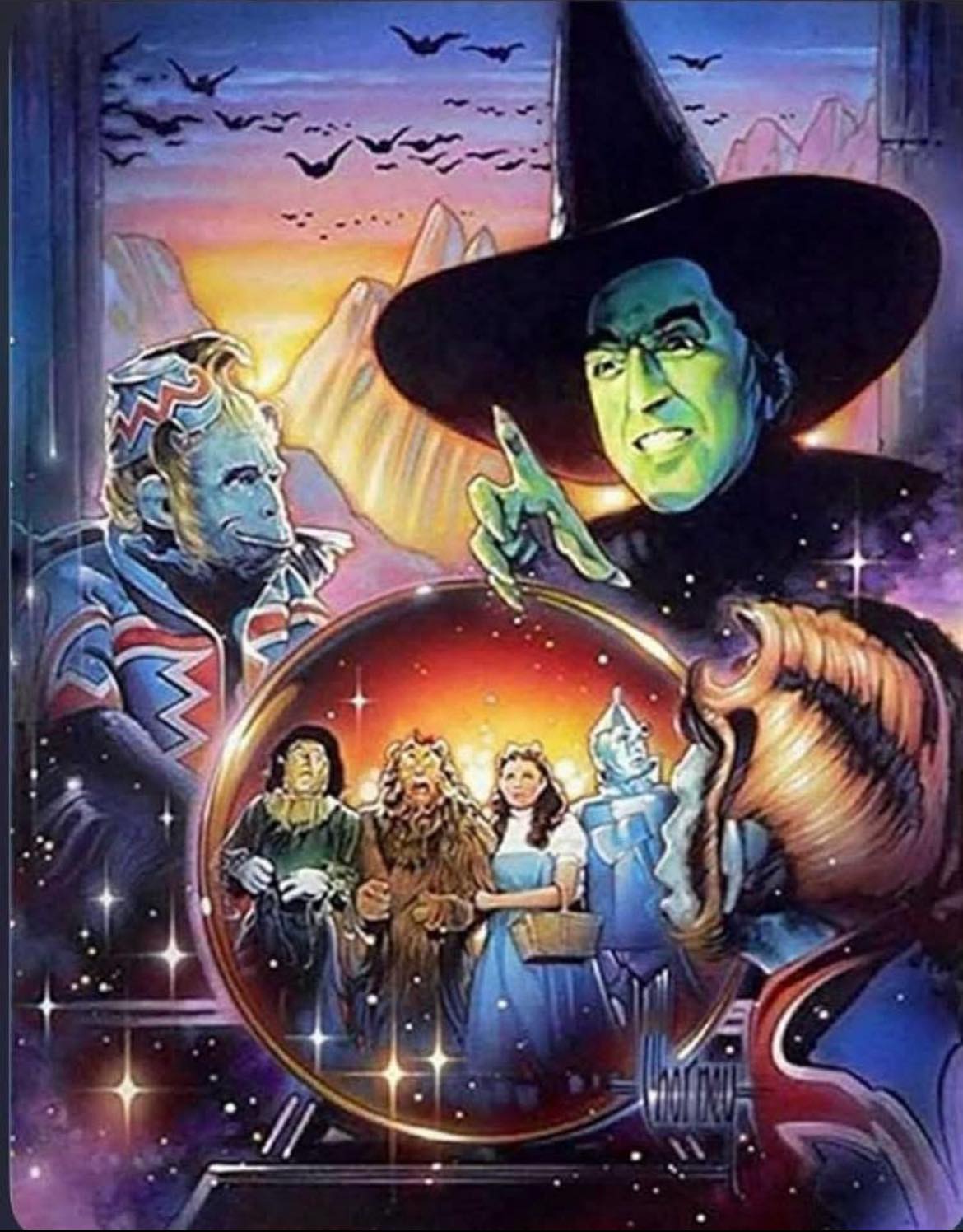 Magic golden cap in The Wizard of Oz