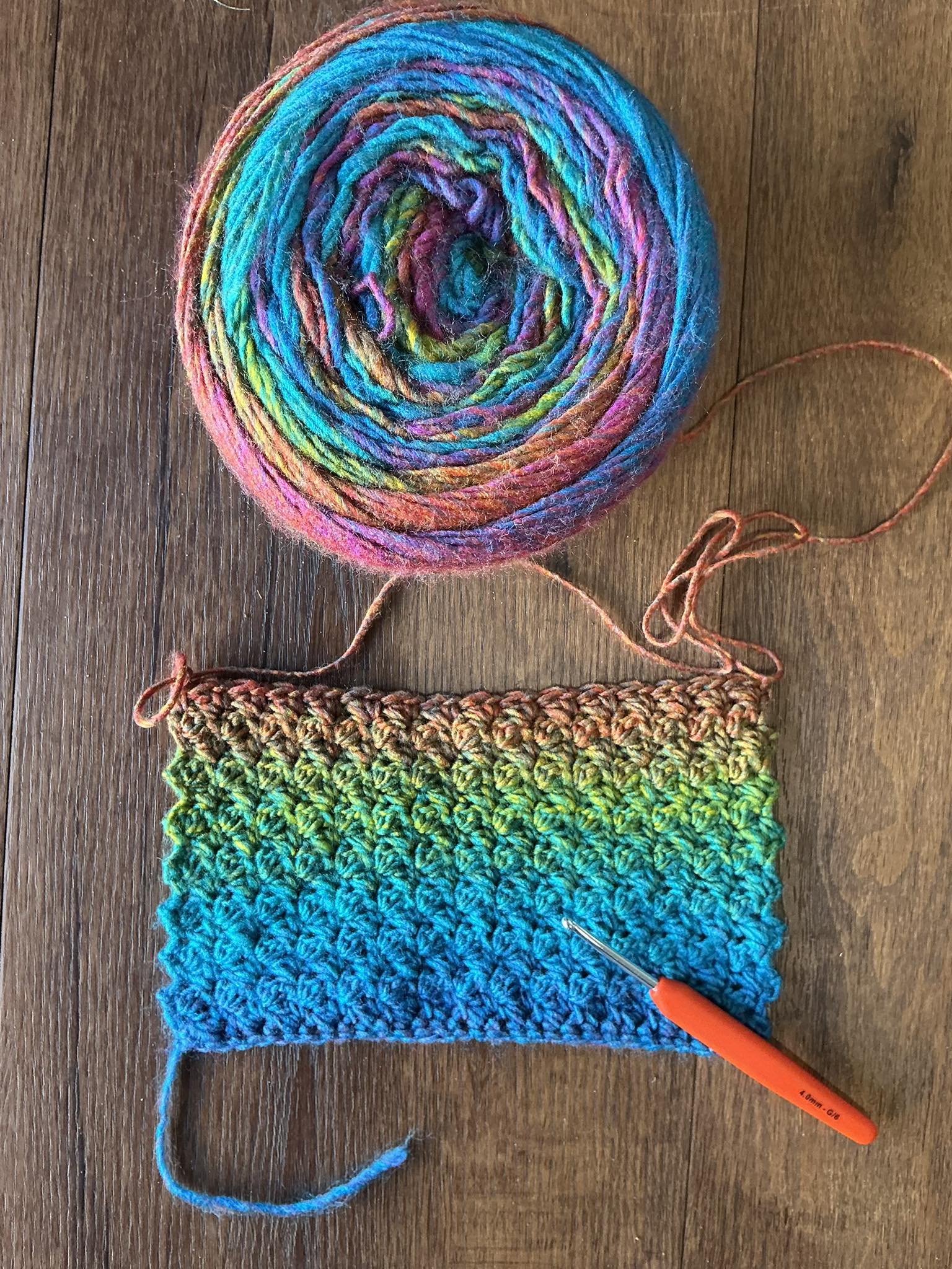 Panda Carnival 8 ply yarn for single crochet projects