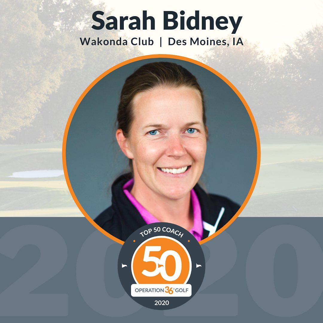 A huge thank you... - Sarah Bidney, PGA Teaching Professional | Facebook