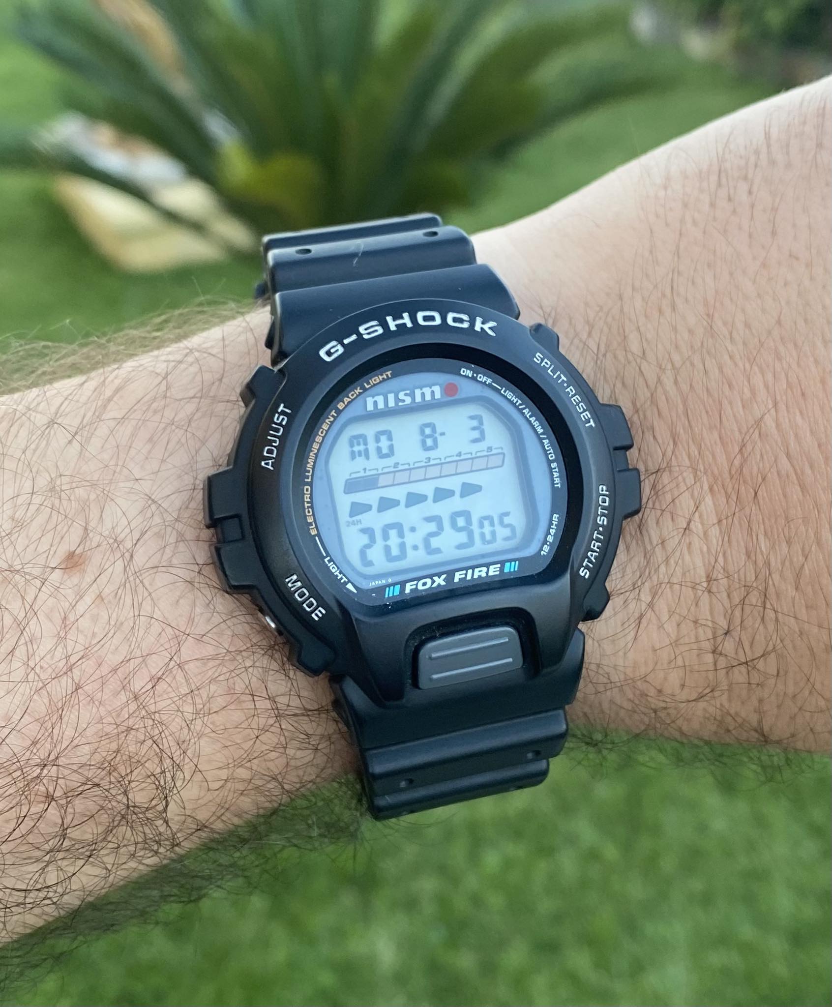 G-SHOCK C HOCK LIGNT ON+ DFP- ACK nism m ዘርዘን SPLIT-RESET