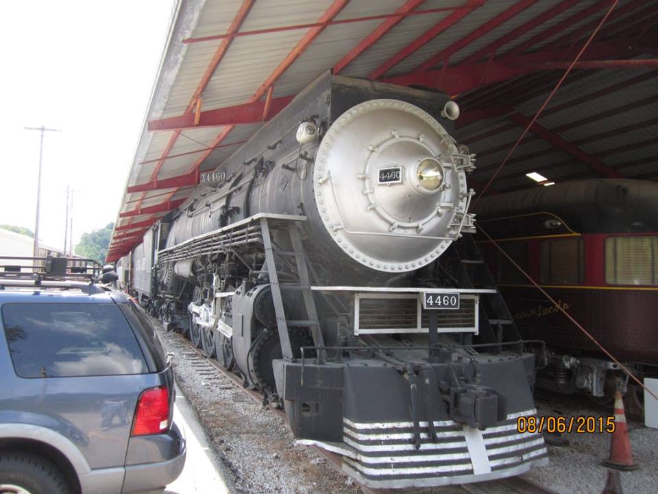 Southern Pacific 4-8-4 #4460 at National Museum of Transportation