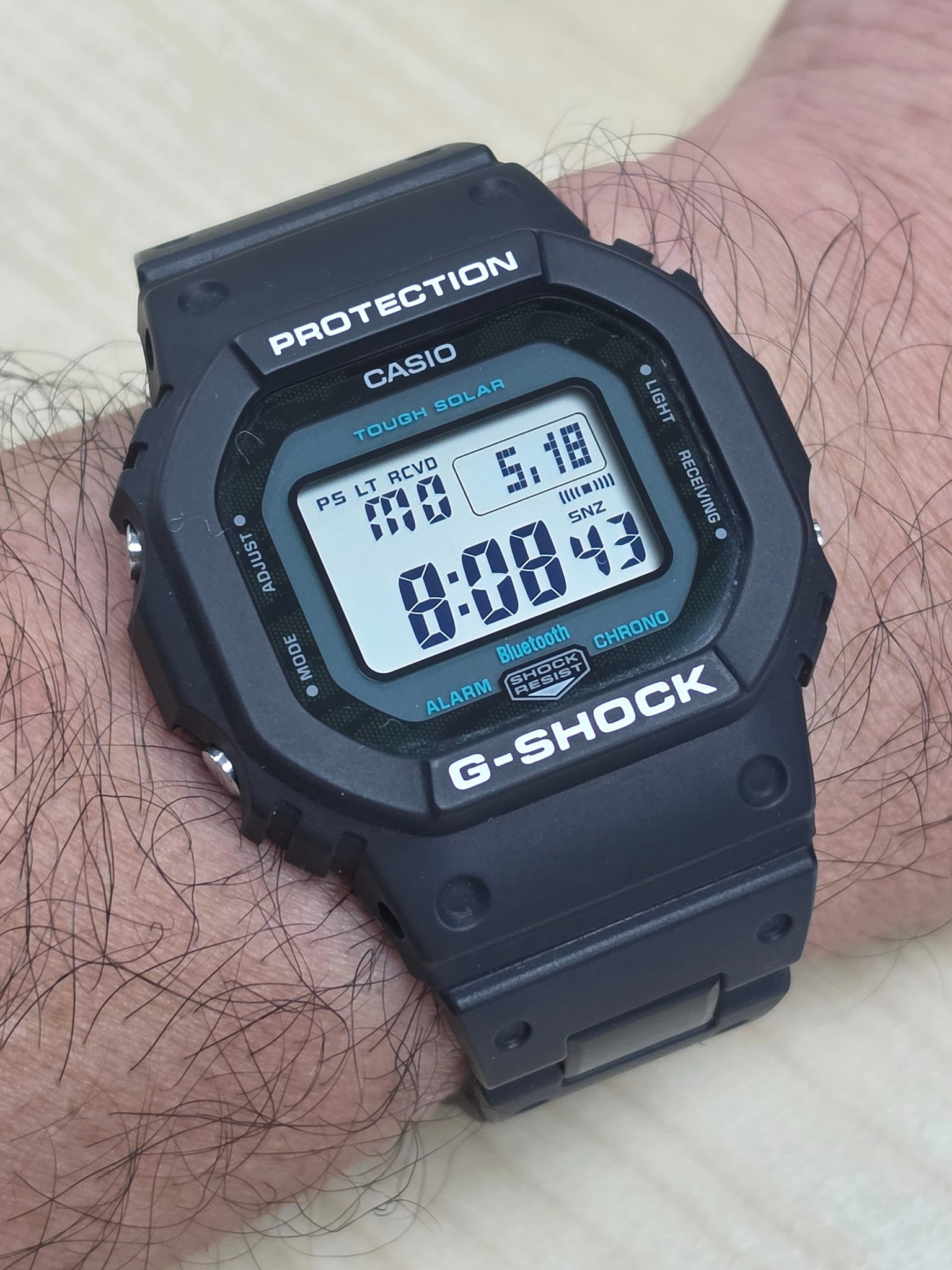 GW-B5600MG-1 for my Monday o PROTECTION PROT ECTION CASIO • SOLAR 