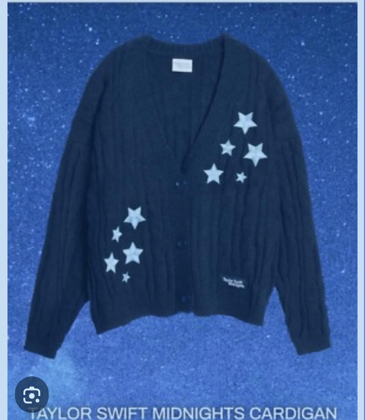 Looking for Taylor Swift Midnights cardigan in XS/S