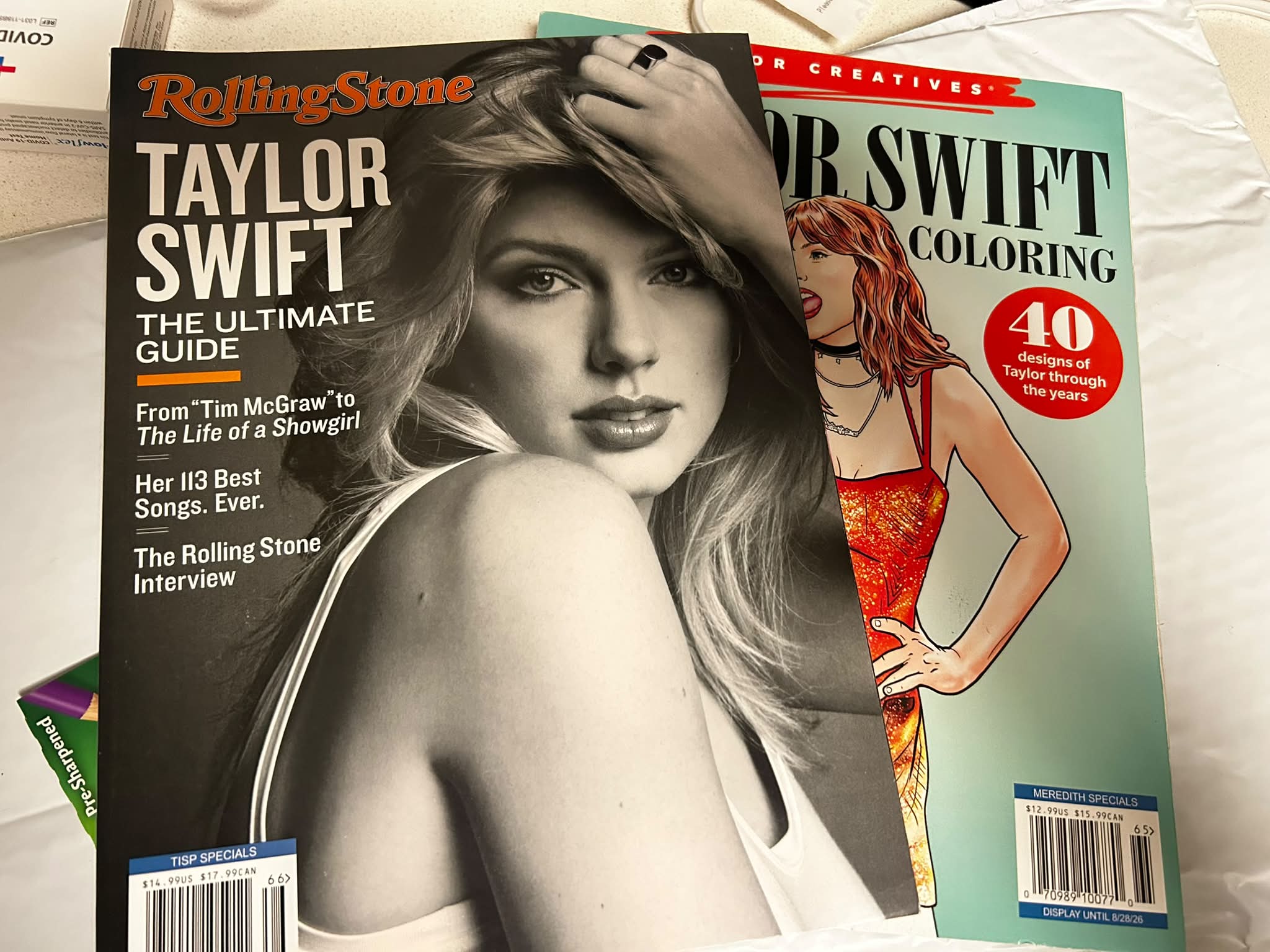 Taylor Swift fan excited about surprise gift