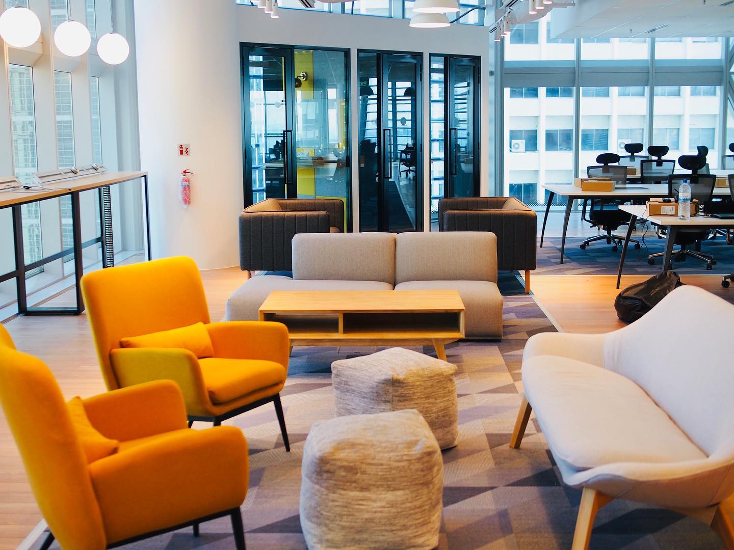OfficeWorks - Breakout space at @mintelnews Singapore. Acoustic private ...