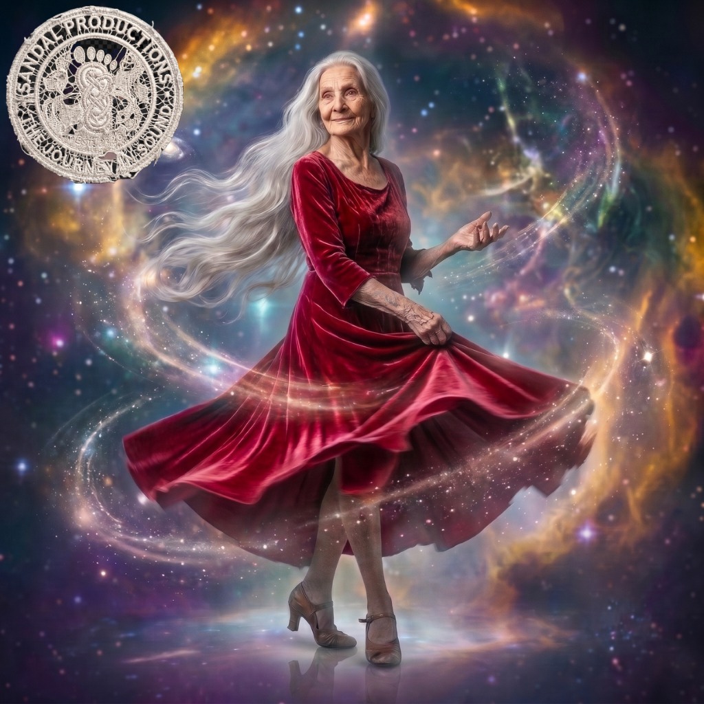 dementia video lady in red dress Song for 101-year-old mother with features vibrant dance nostalgia Music