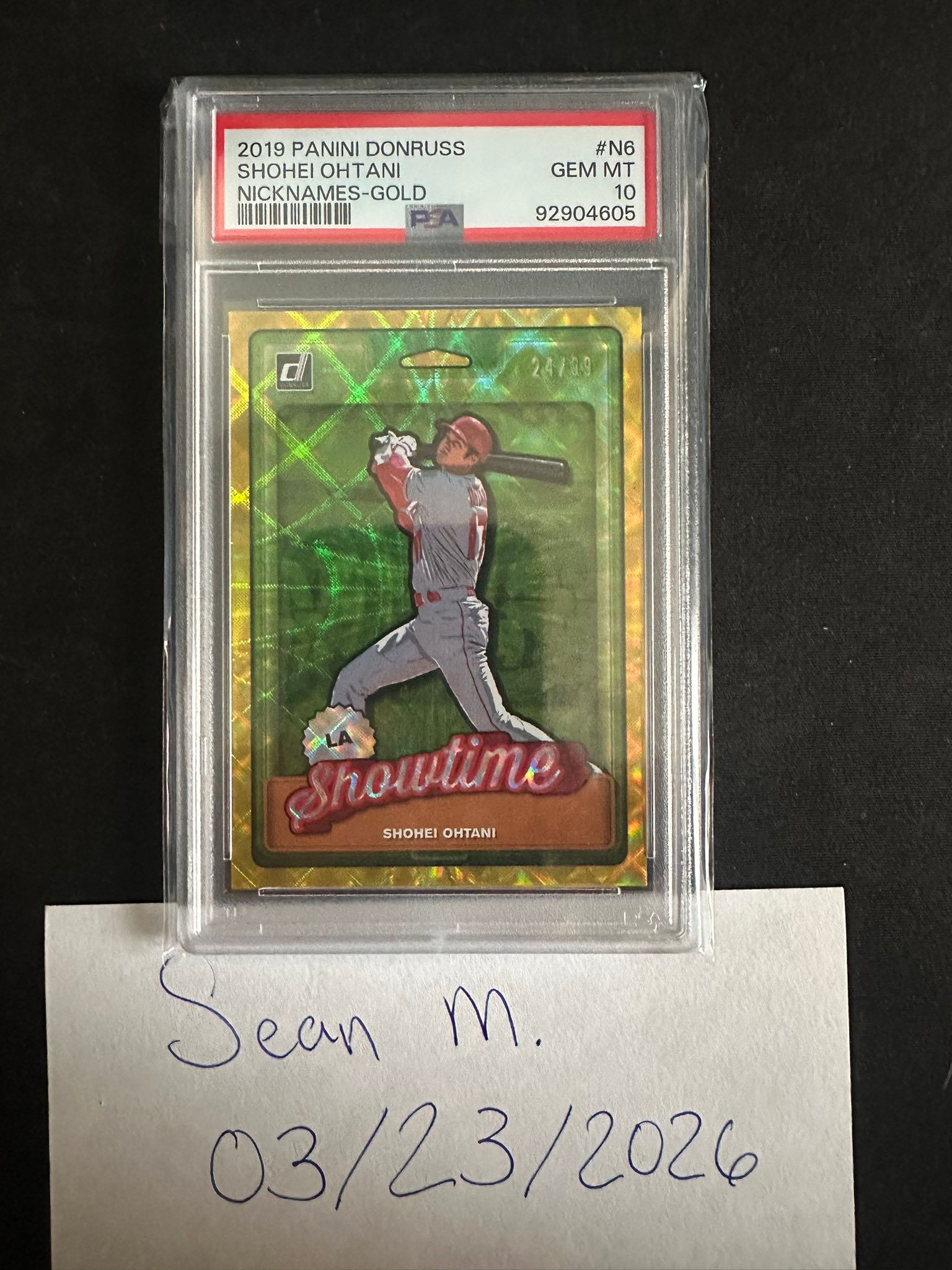 2019 panini donruss nicknames gold card for sale