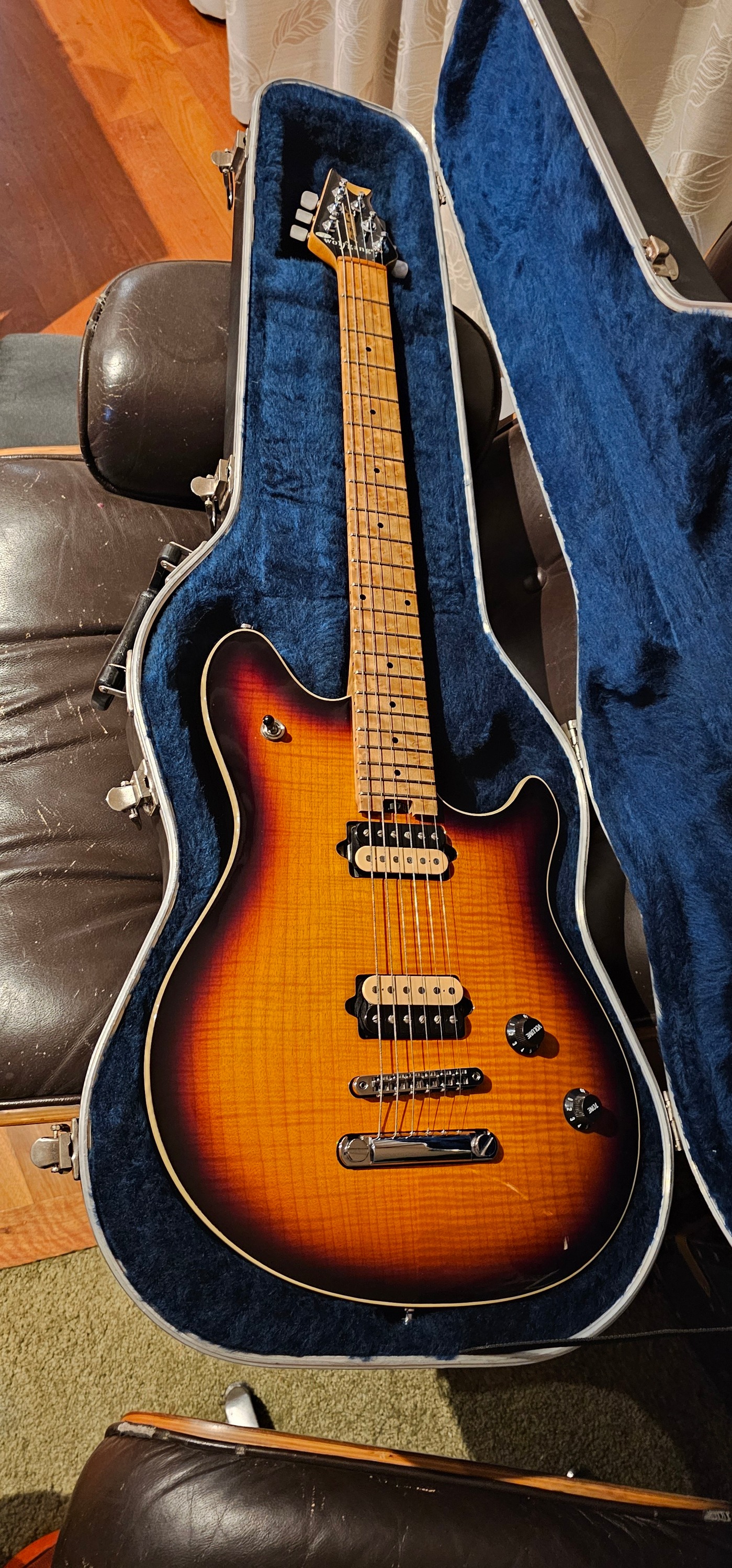 New guitar day, a 1999 Peavey Wolfgang Deluxe HT. Loving it so far