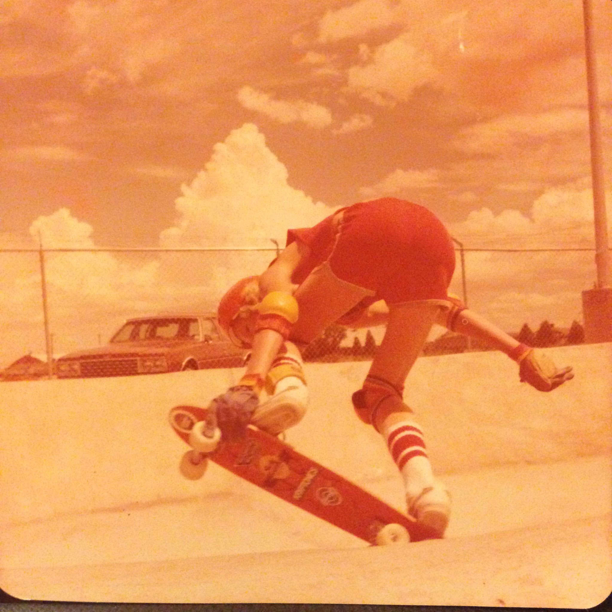 Skating in El Paso, TX in 1976 at Earth Surf
