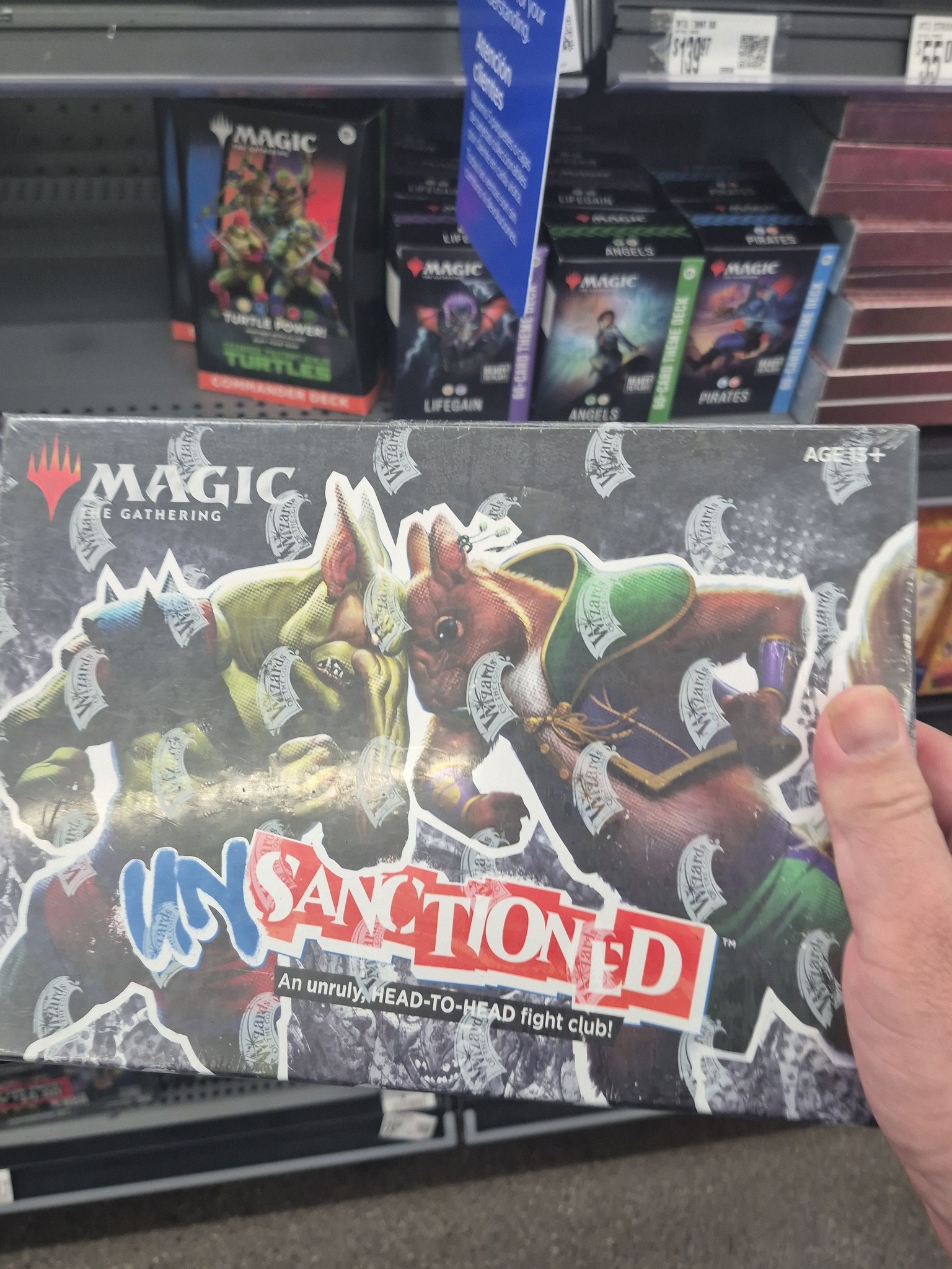 unsanctioned booster box Magic The Gathering MTG-UST-BD-EN Unstable Trading Card Display : Video Games All cards will be carefully packed for safe transit MTG Unsanctioned