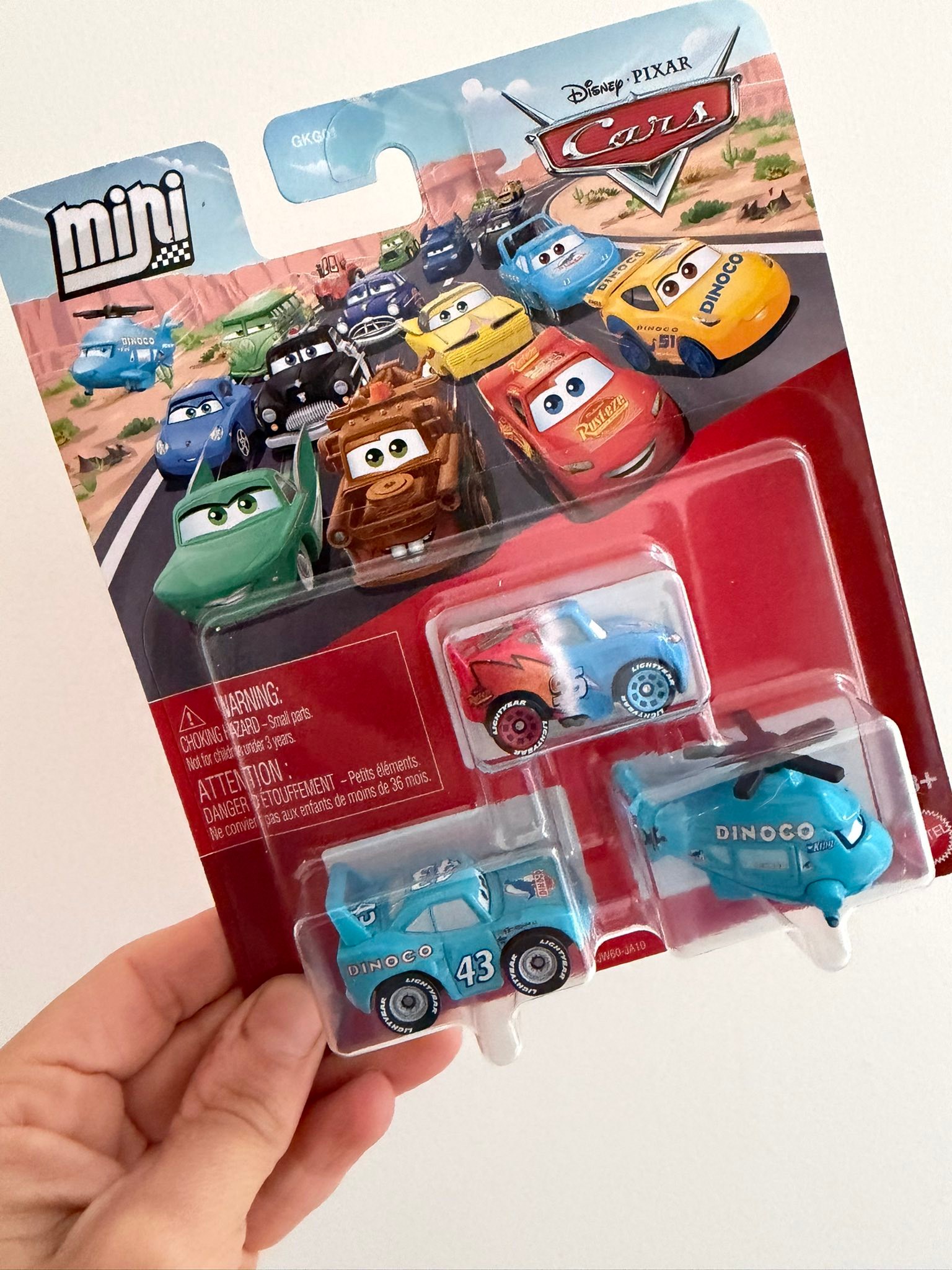 Disney Pixar Cars Race-O-Rama King Gray Hauler die-cast vehicle