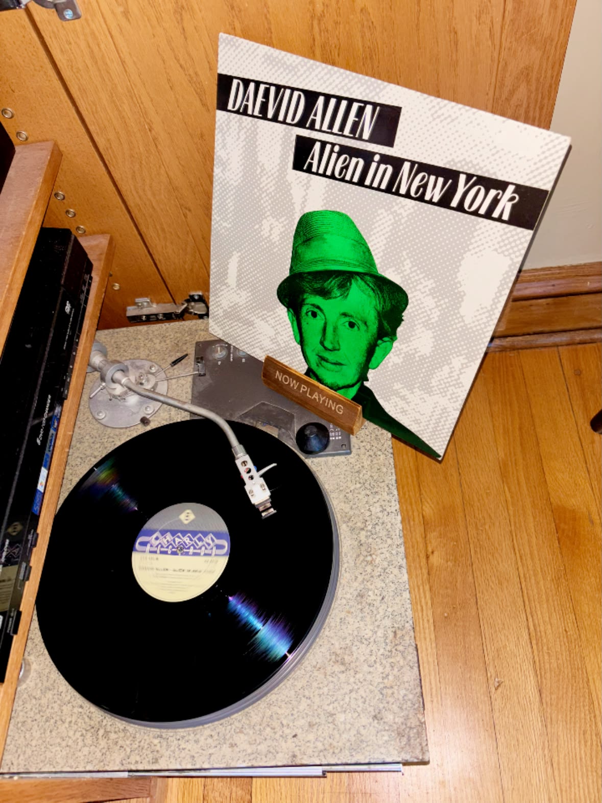 Daevid Allen's Gong LP　レア国内盤 Rare signed Daevid Allen Gong Shapeshifter CD found