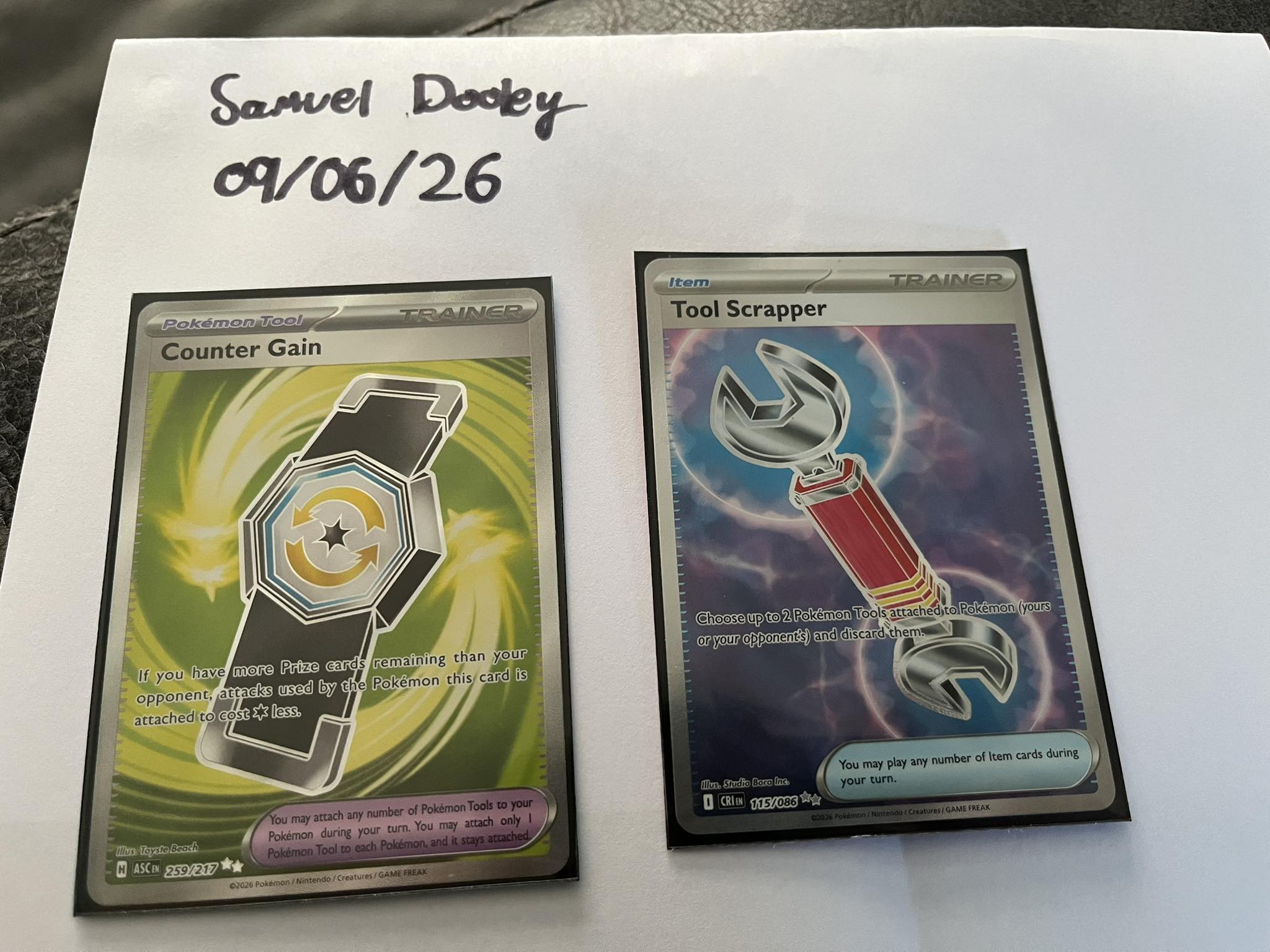 tool scrapper pokemon card {115/096}Tool UR You may play any number of Item cards during your turn Tool Scrapper SR 107/083 Ninja