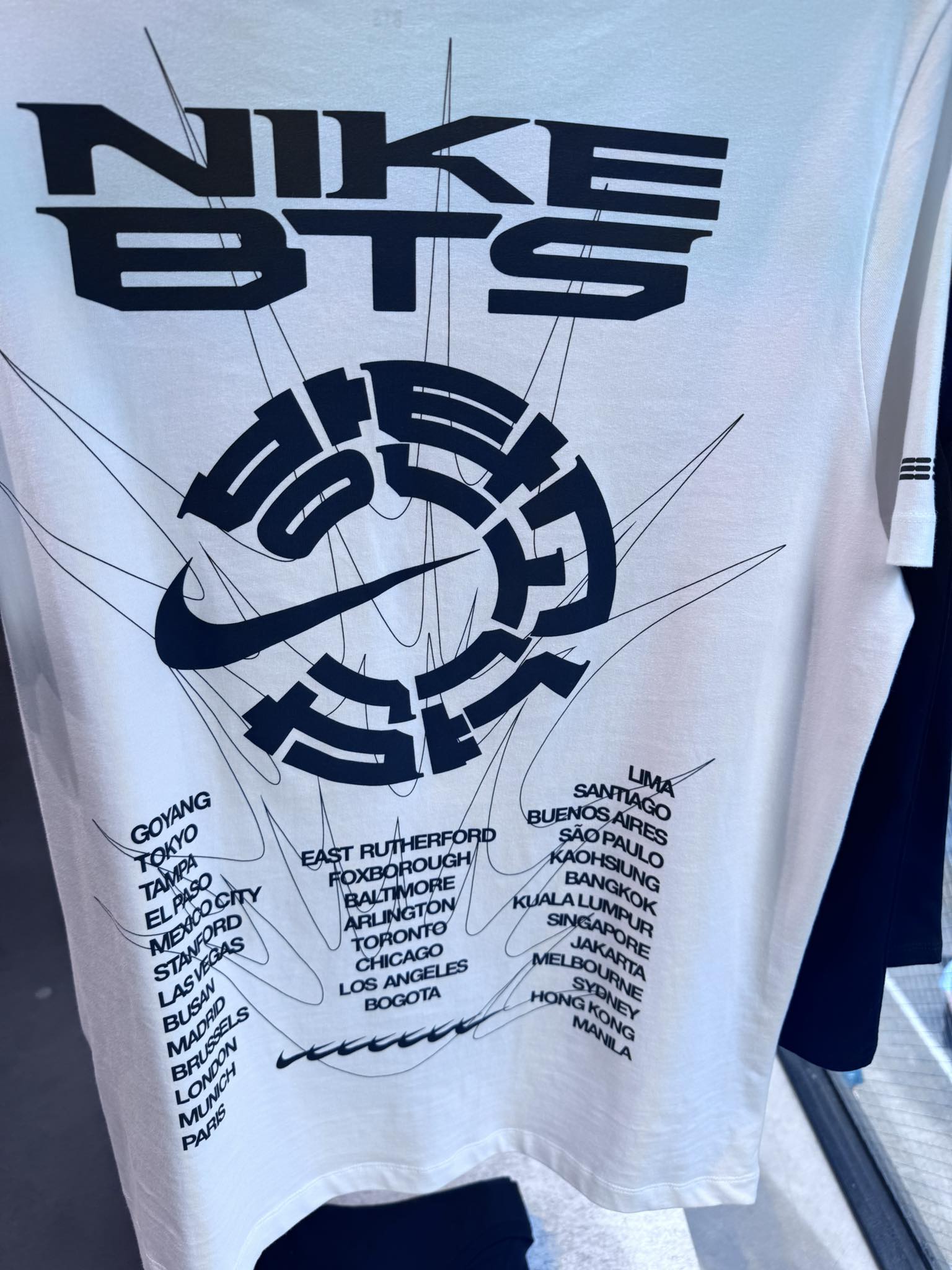 BTS Nike limited edition t-shirt for sale