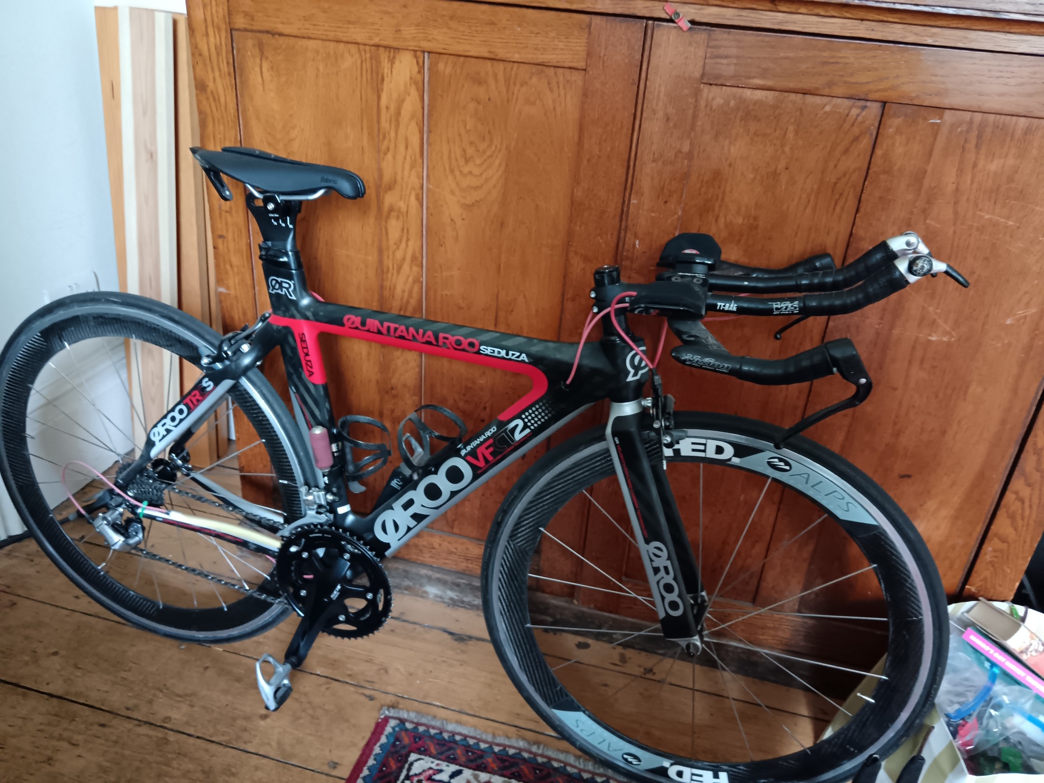 Quintana Roo Lucero Lite Full Carbon SRAM TT Triathlon Road Bike 