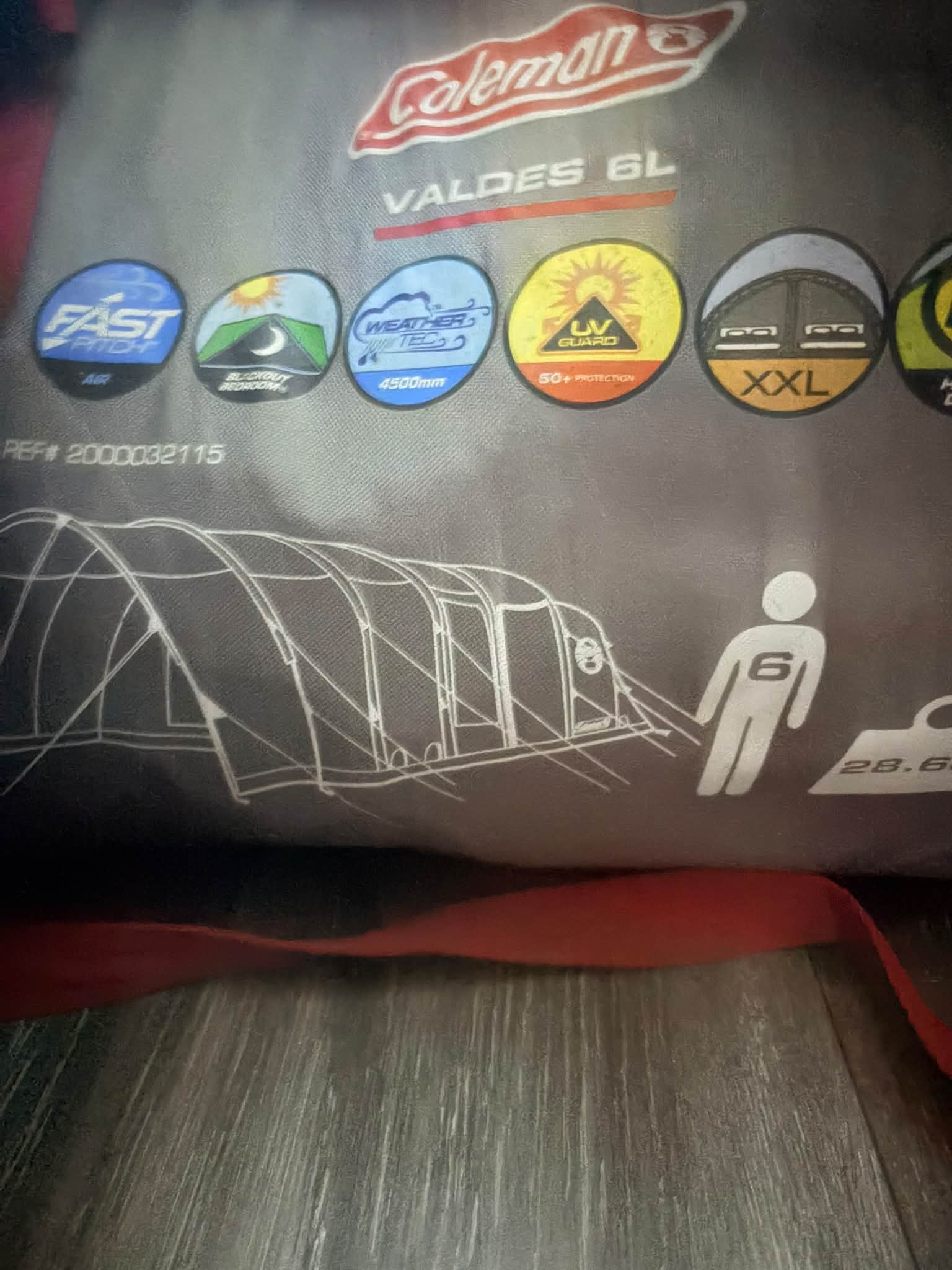 What is the Coleman Valdes 6L tent like to set up?
