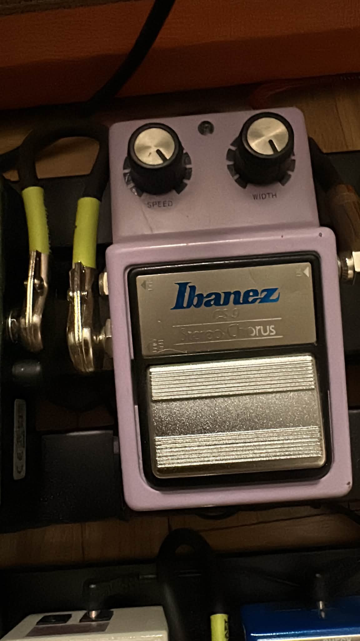 Ibanez CSL stereo chorus pedal repair success