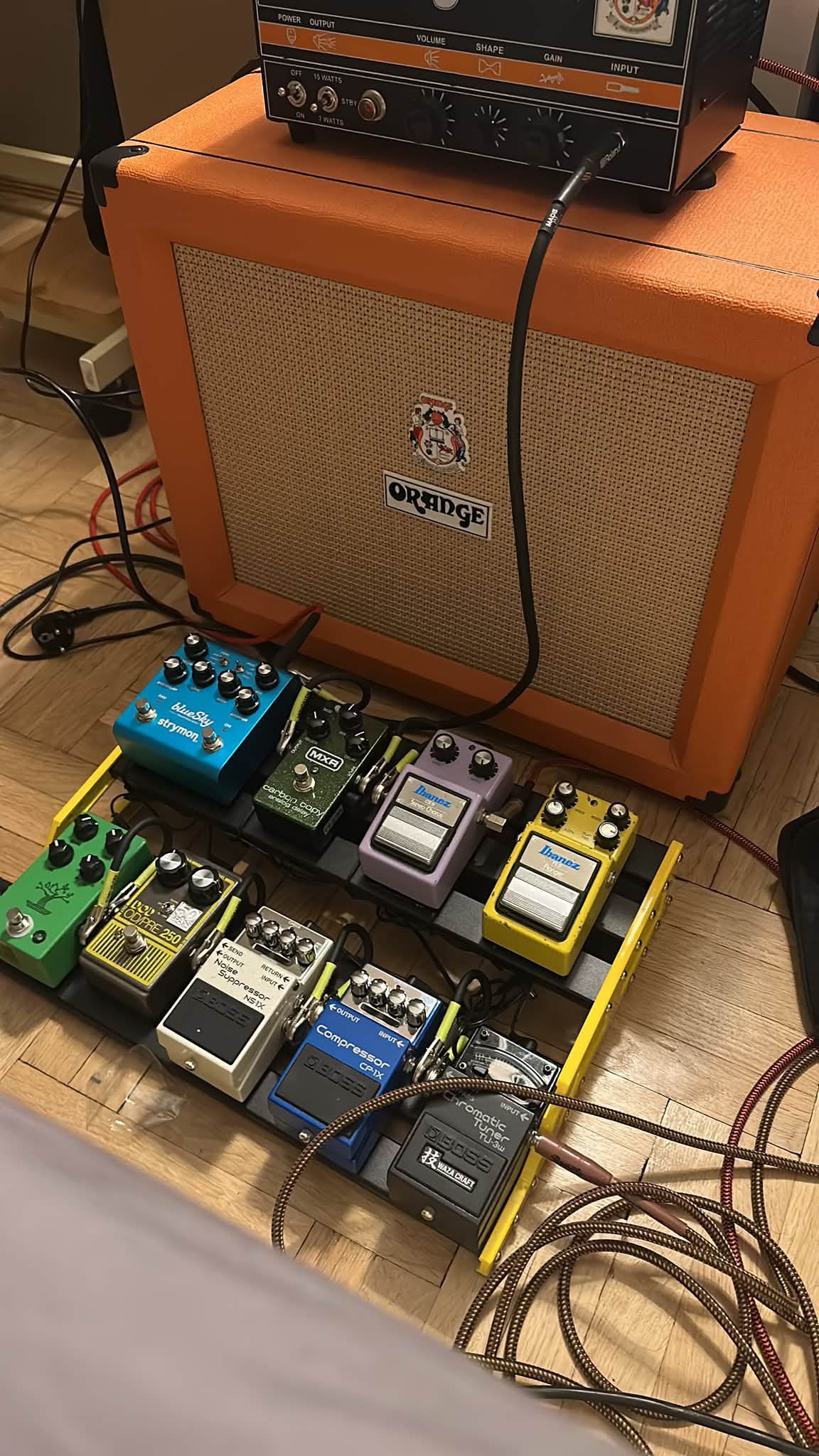 Ibanez CSL stereo chorus pedal repair success