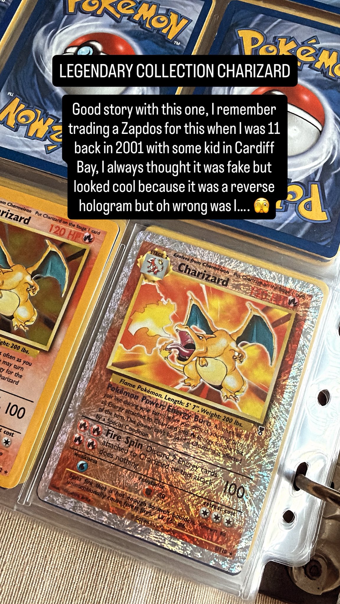 pokemon card legendary charizard - 3/110 - Rare - Collection Standard Card Grading Scale Charizard Legendary Collection - Price?