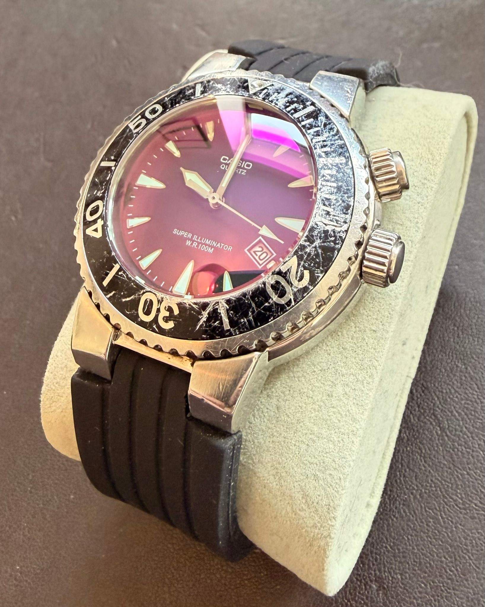 Casio MTD-1048 super illuminator diver for sale