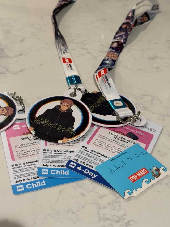 Anime Expo 2026 4-day GA passes for sale