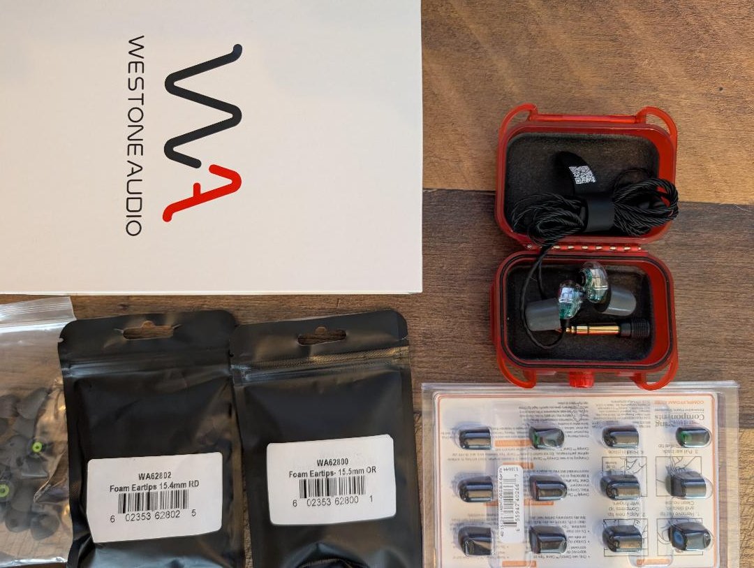 Westone Audio's Top-of-the-line Ambient In-ears. AM Pro X30 in-ear