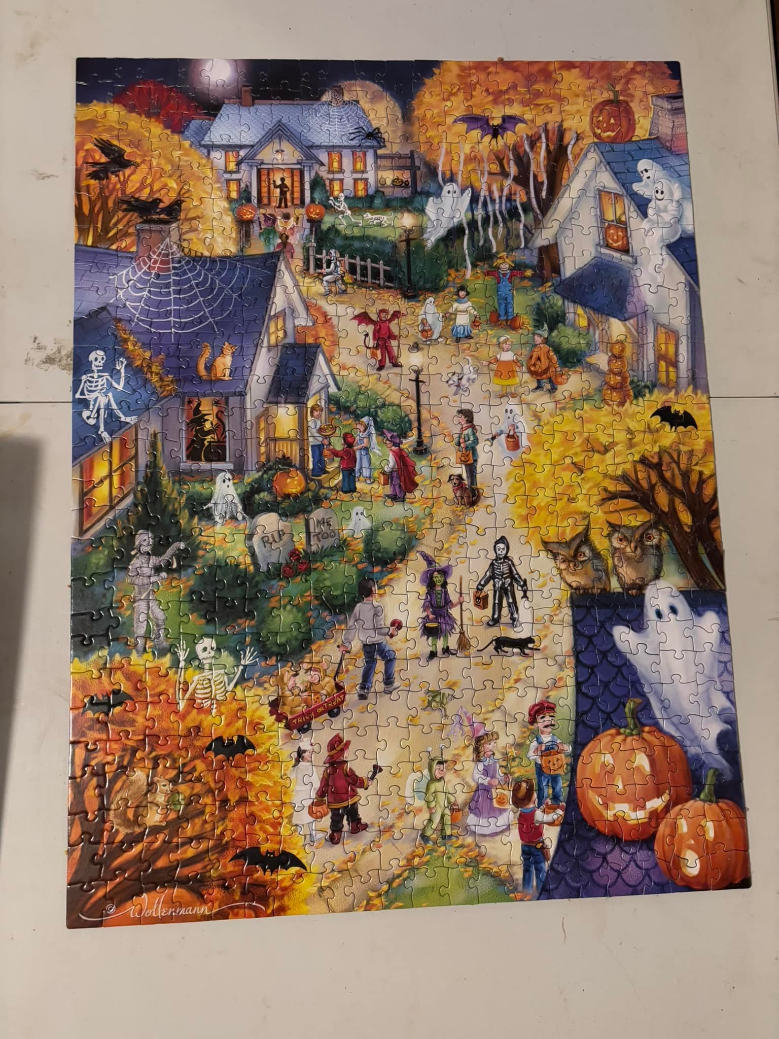 Nostalgic Halloween puzzle from the 90s