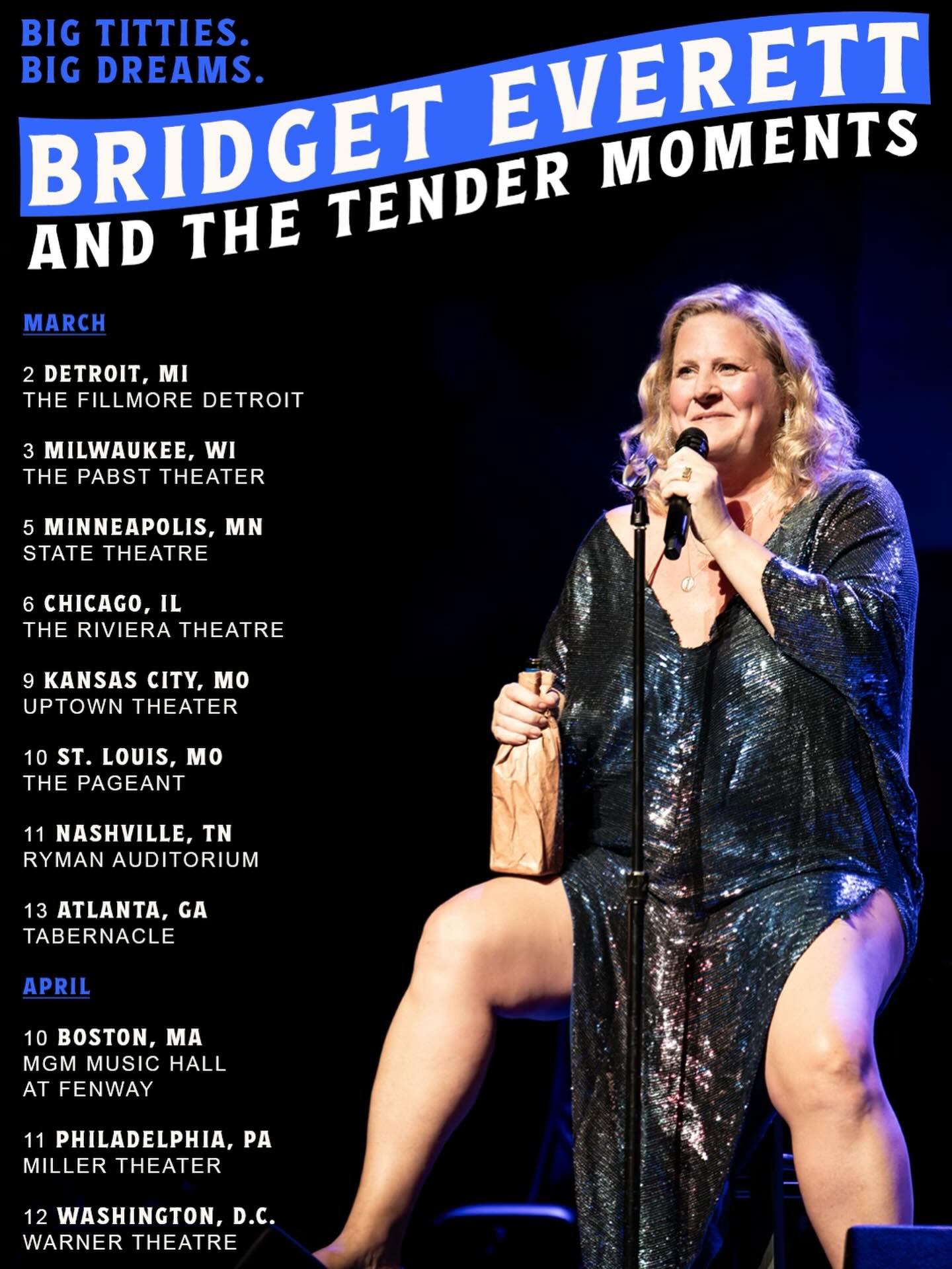 Bridget - Excited to announce our 2026 Tour: Big Titties, Big Dreams ...