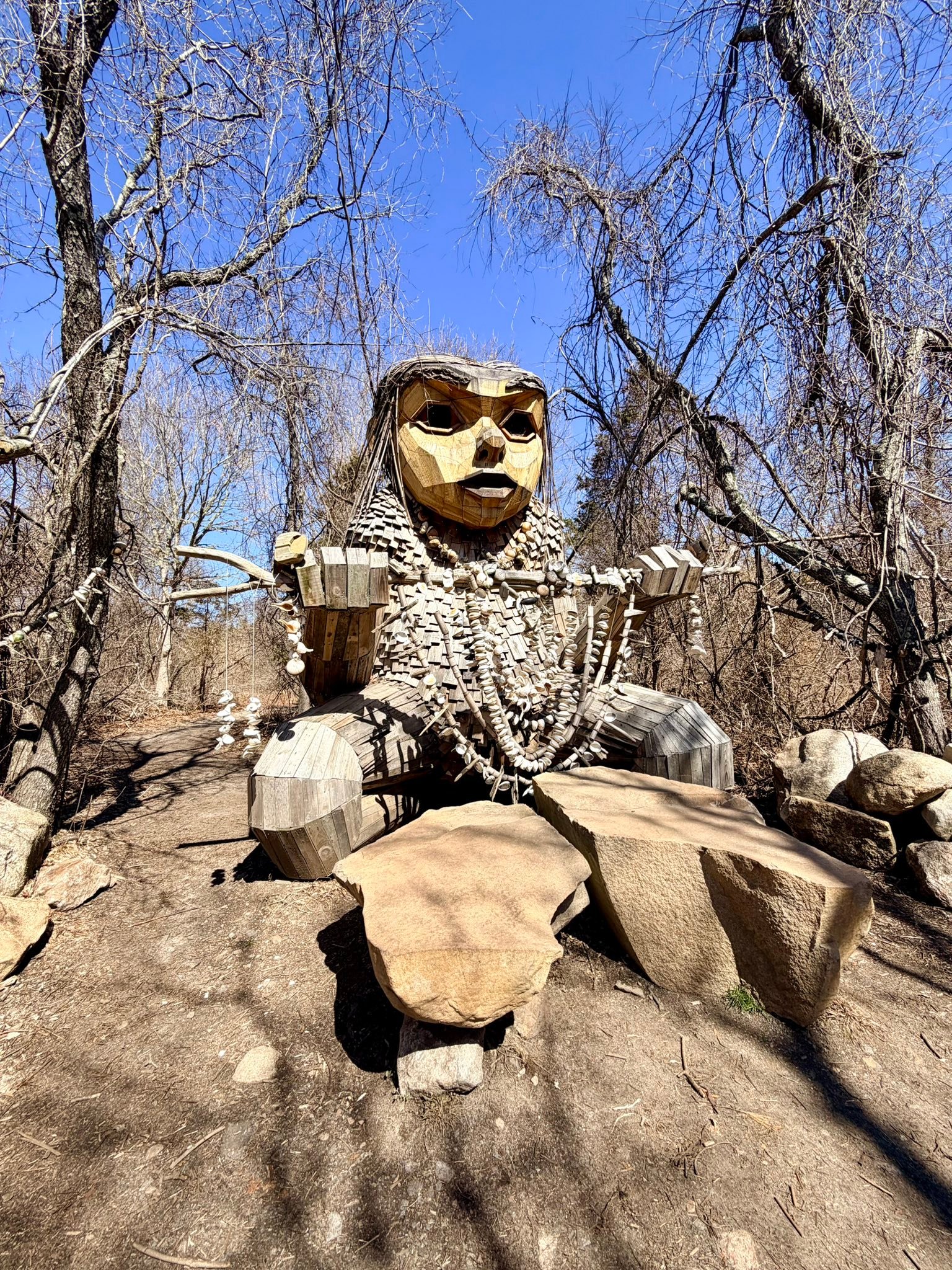 Troll hunt in Ninigret Park, Exeter, RI