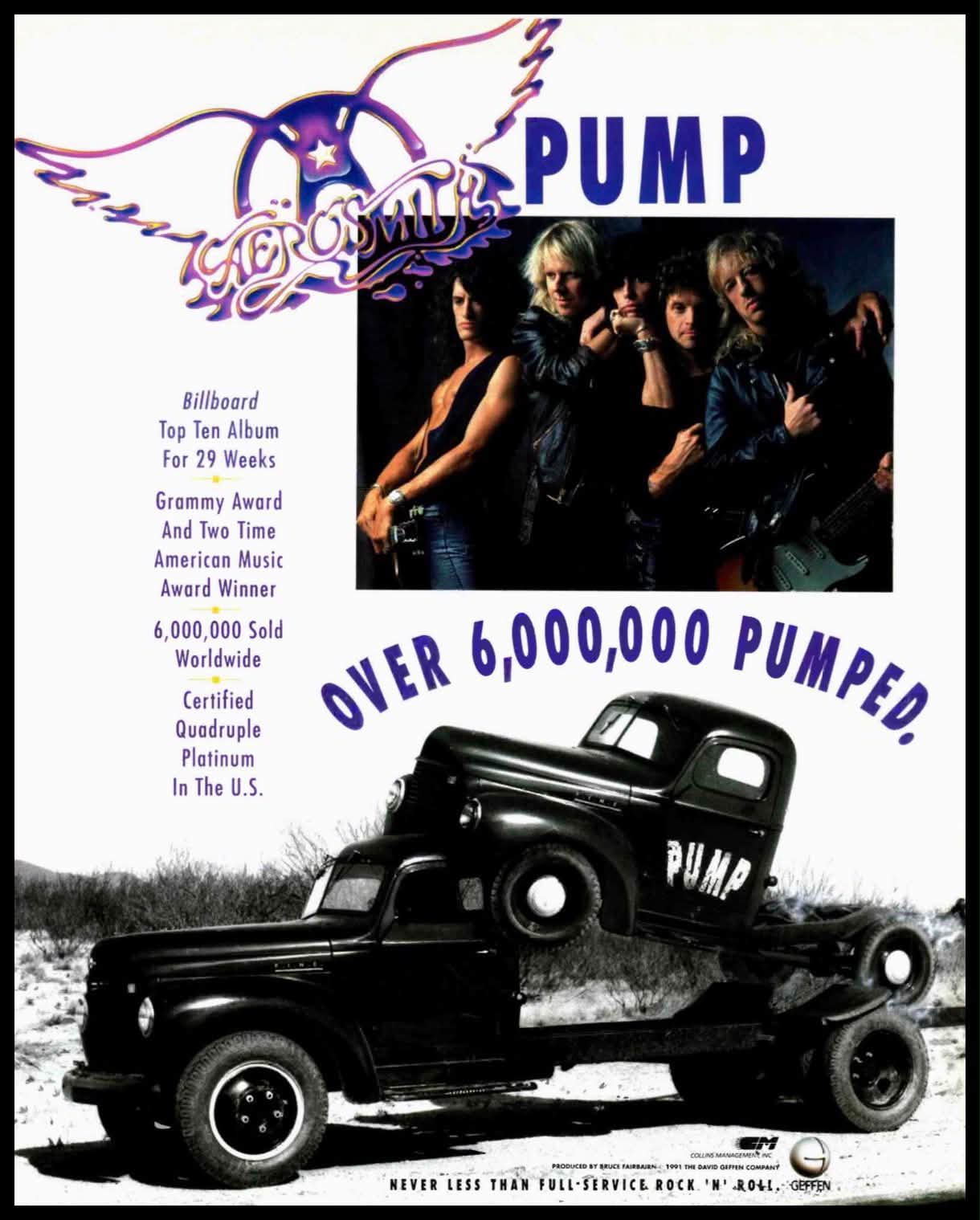 Aerosmith Pump album release on this day