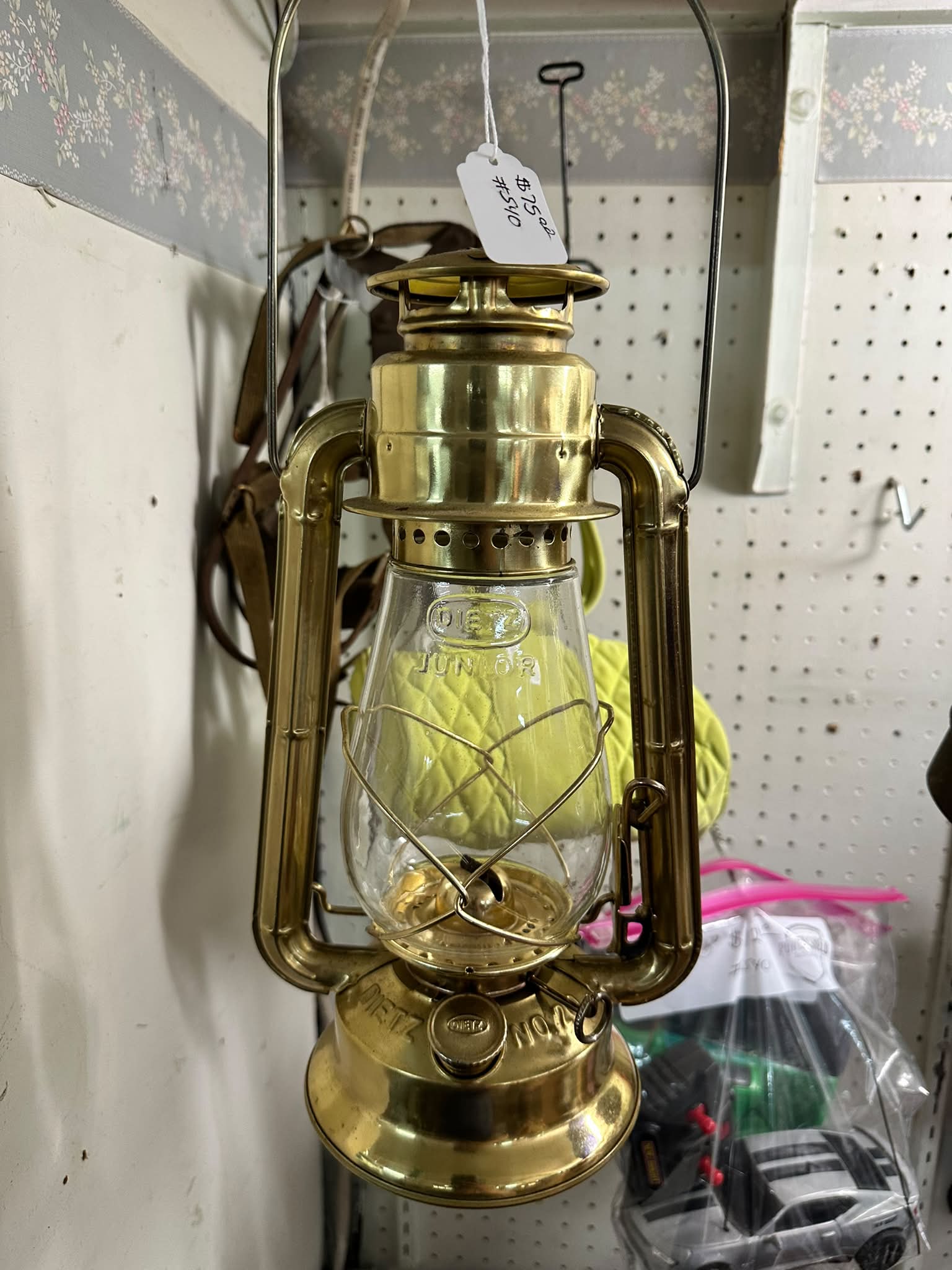 When was the Brass Dietz No 20 Junior lamp made?