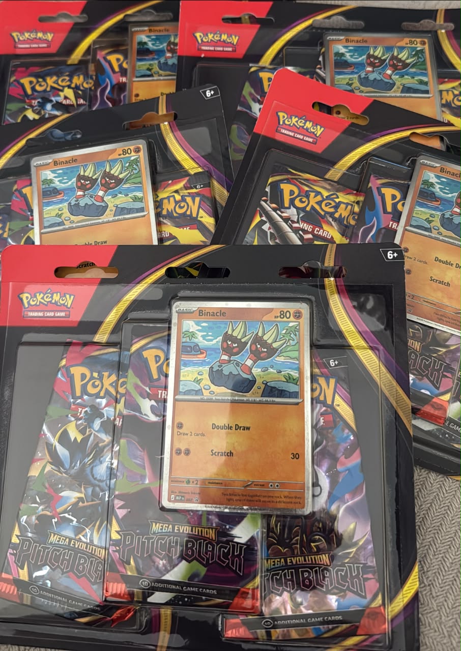 binacle pokemon card value ENG] Mega EvolutionPitch Black 3-Pack Blister Pokmon TCG Pokmon Hit Points80 HP Form Barbaracle (Fates Collide 23) -
