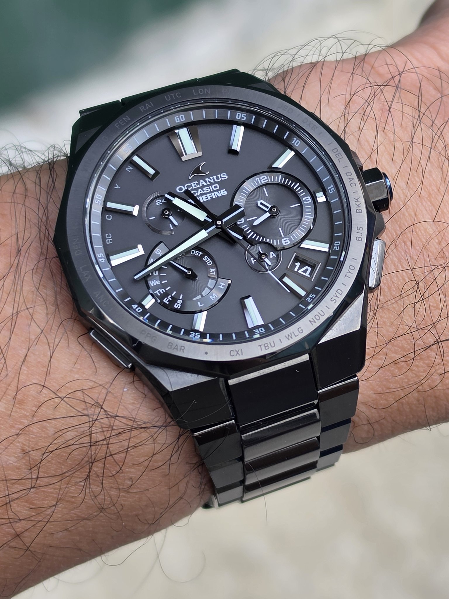 OCEANUS OCW-T6000BR-1A BRIEFING Limited Edition
