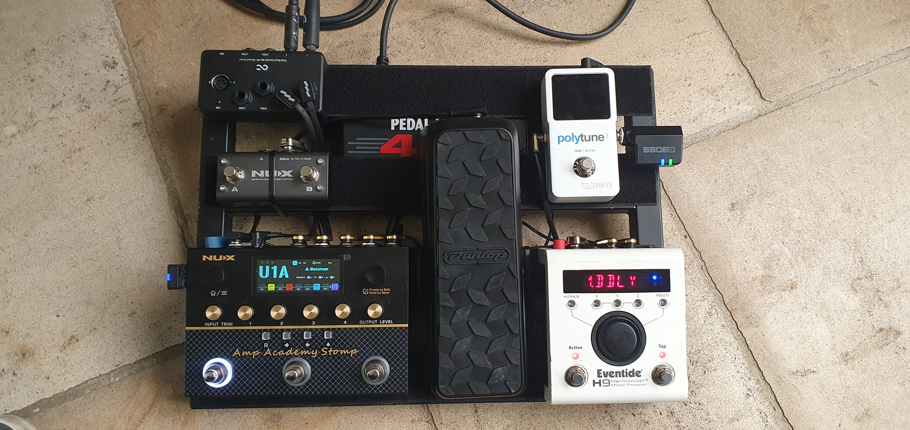 Nux Amp Academy Stomp compact digital pedalboard review
