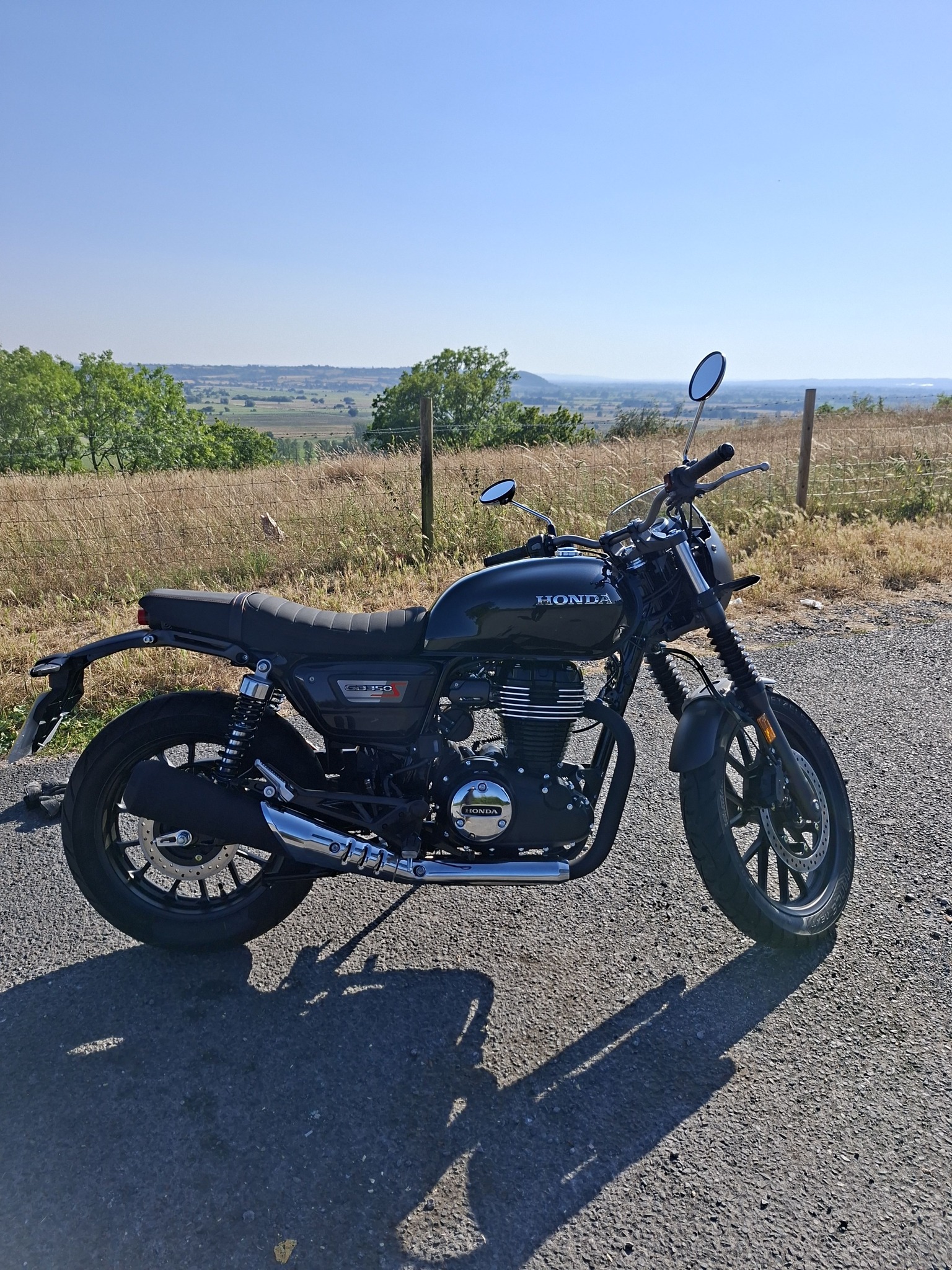 Is the Red Rooster exhaust a direct fit for Honda GB350S?