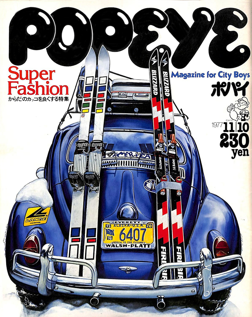 1976年夏、9本のCMや雑誌、ポスターに登場して若者のアイドルになった