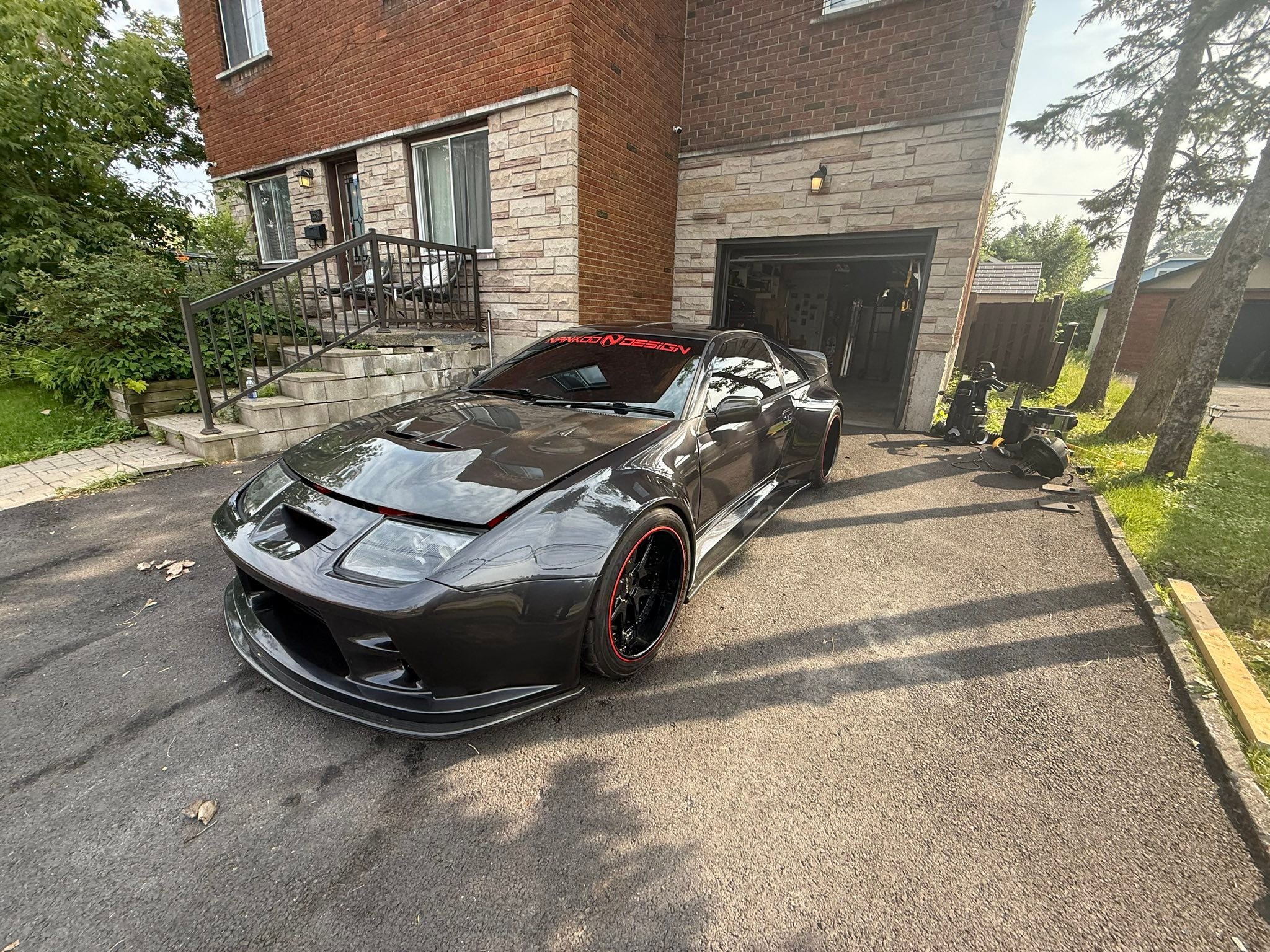 My 300 zx 2+2 2jz engine swap Custom wide body kit by Nankoo