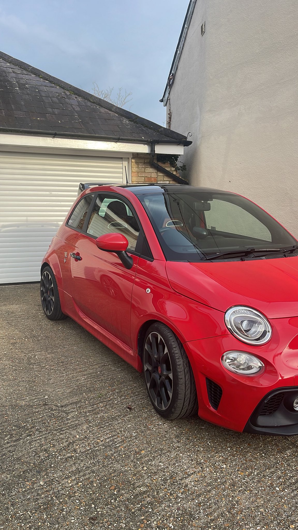 Rear Trunk Spoiler Lip Wing Kit For Fiat 500 Abarth 2012