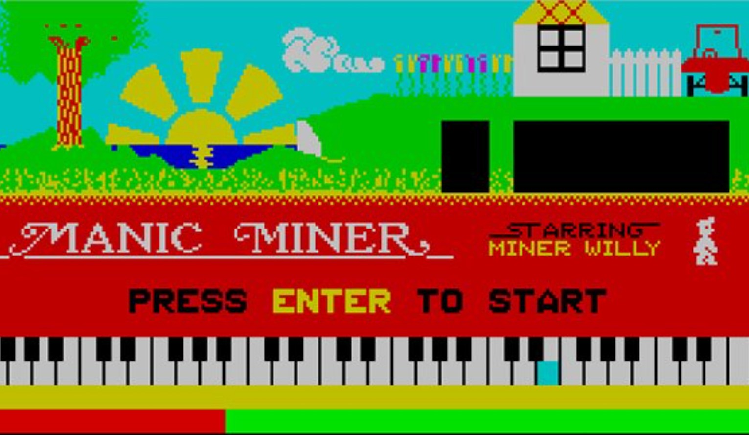 Finished Manic Miner after 40 years on ZX Spectrum