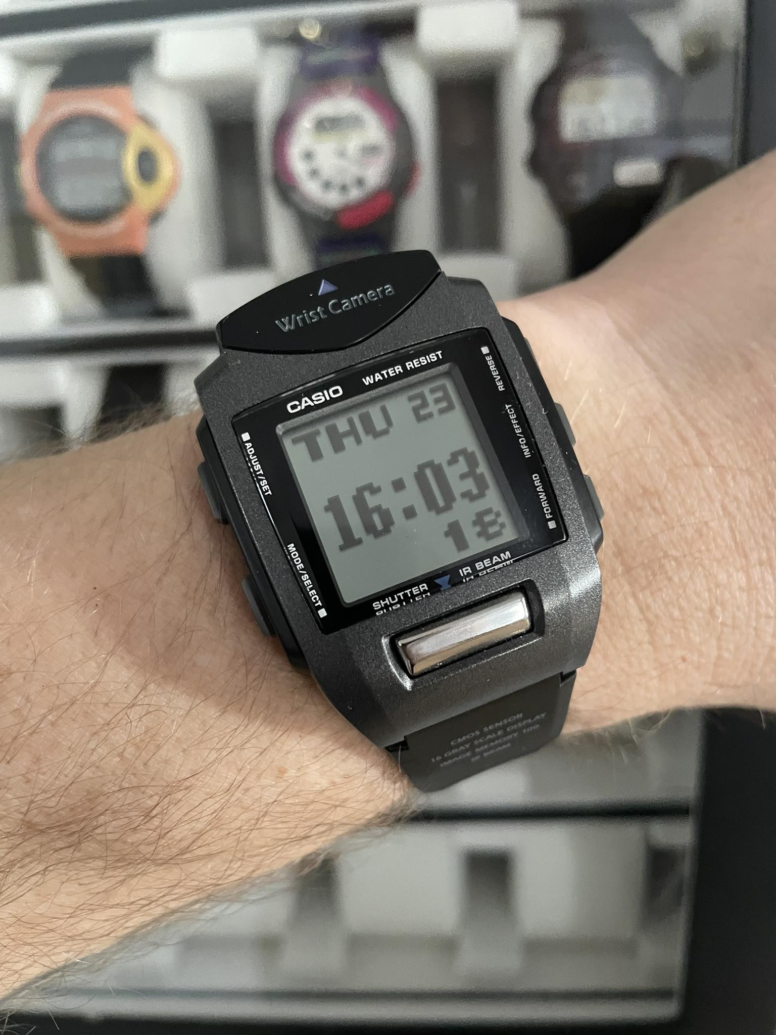 Casio WQV-1 Wrist Camera Watch