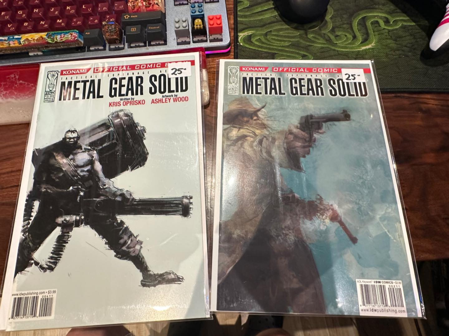 Metal Gear Solid comic book collection
